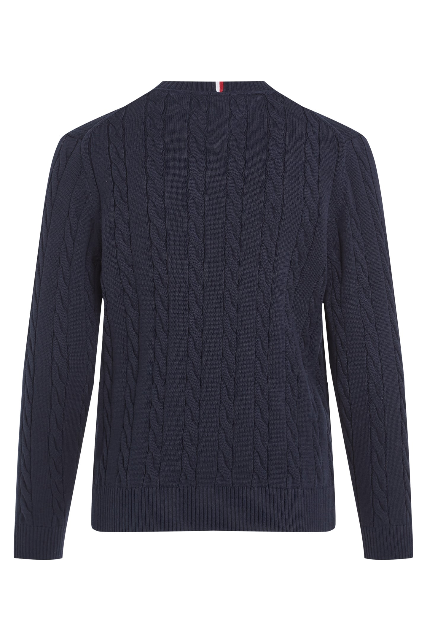 BOYS CREW NECK COTTON CABLE DARK NIGHT NAVY 4