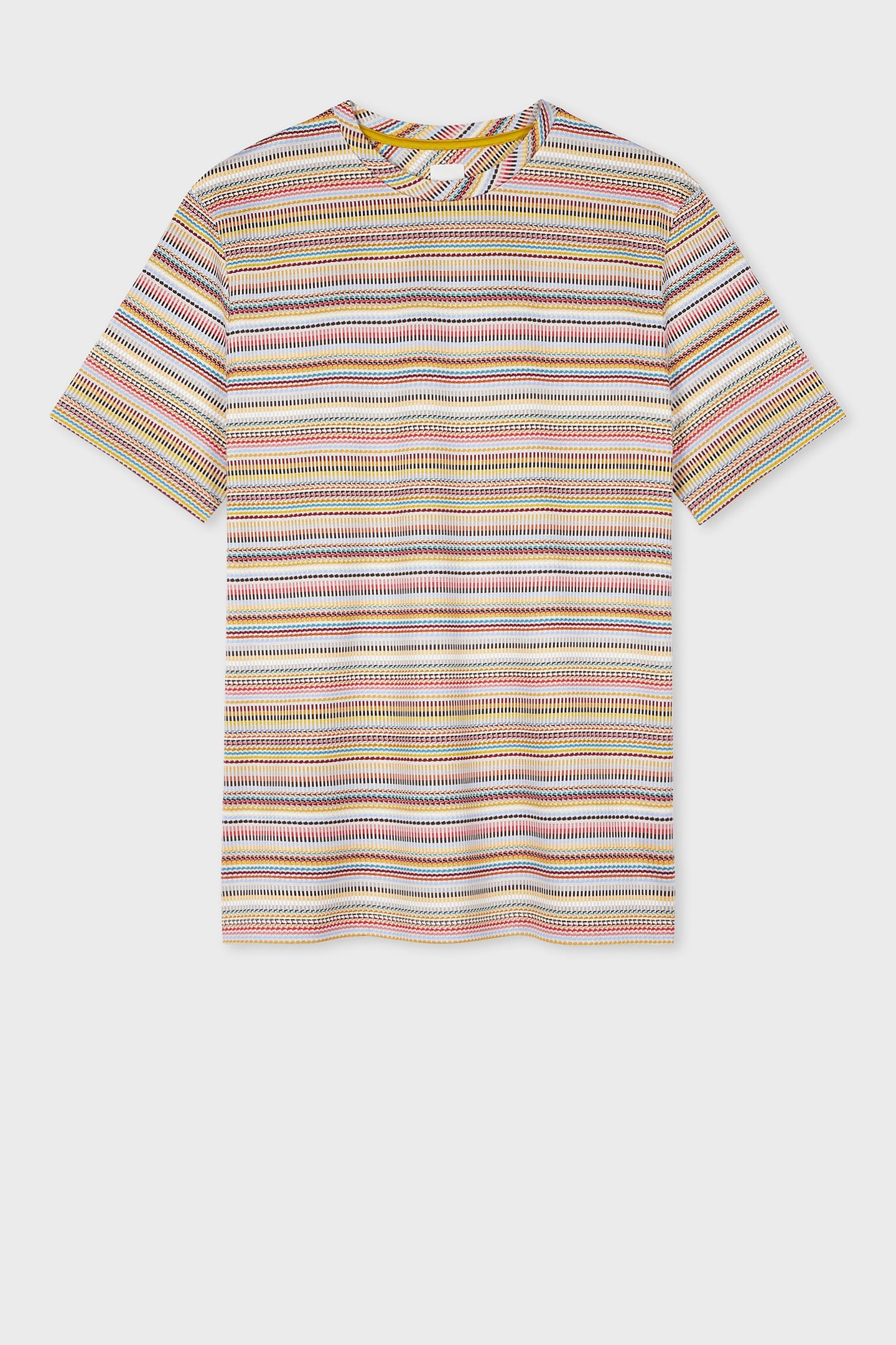 MENS SIGNATURE STRIPE TSHIRT MULTI COLOURED 1