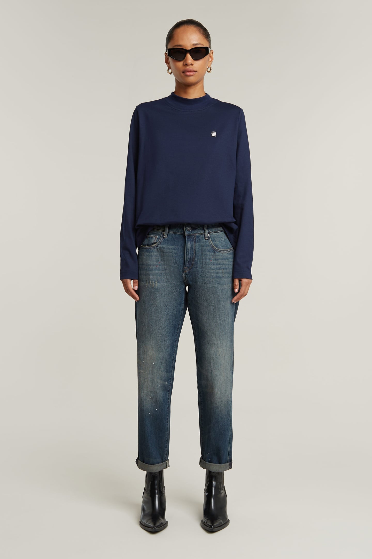 KATE BOYFRIEND MEDIUM BLUE 3