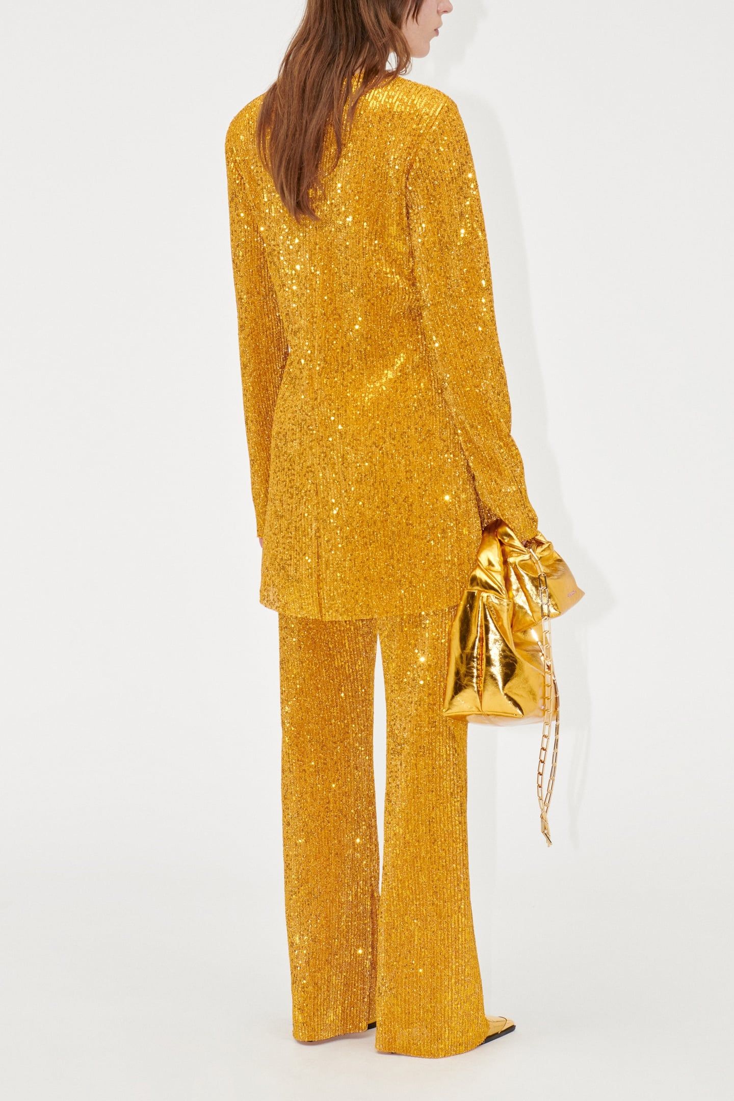 ODIS DRESS SHORT GOLD 2