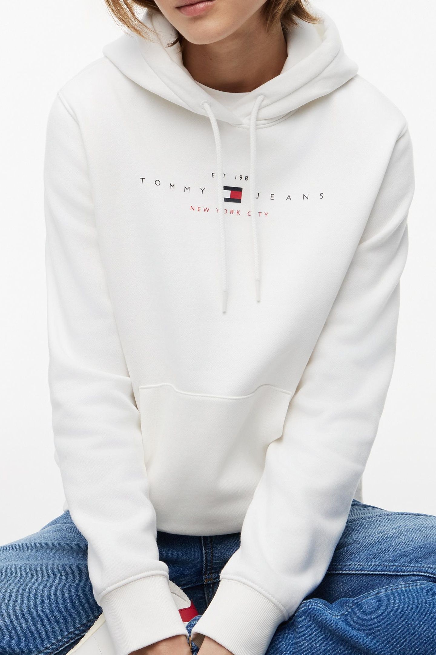 TJW REG US LINEAR HOODIE ECRU 5