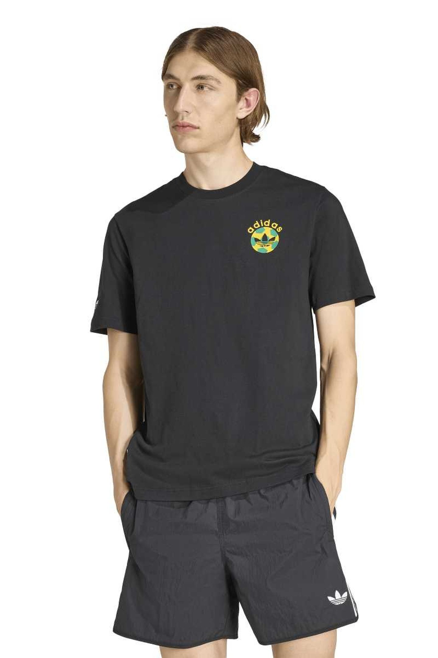 UNISEX FTBL GFX SS TEE BLACK 1