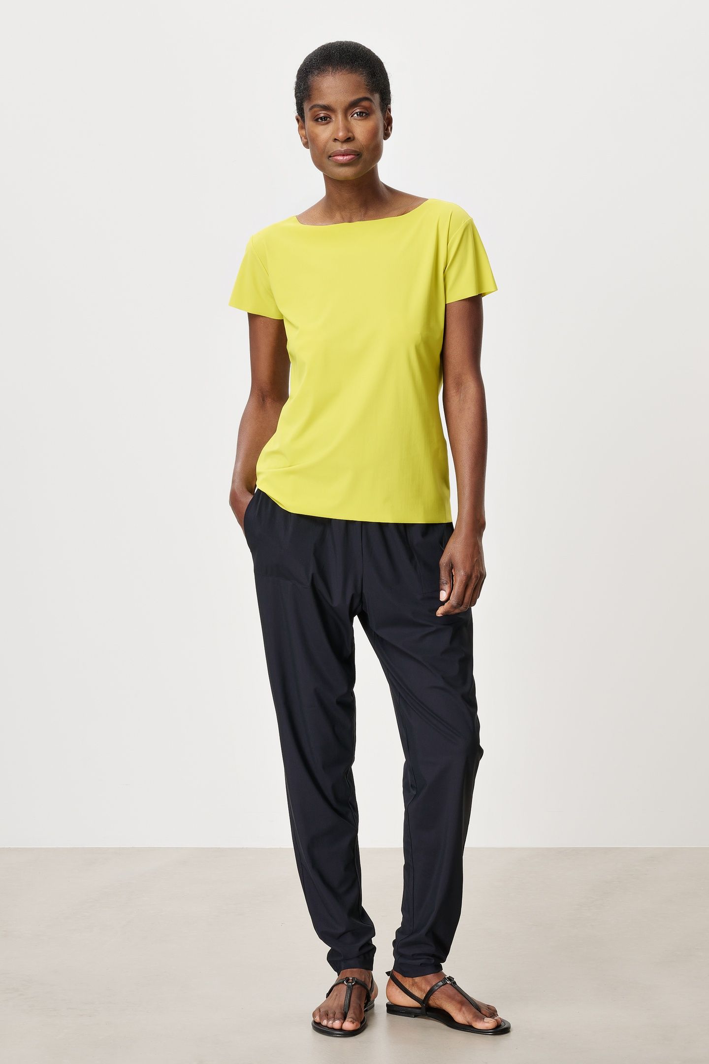SHORT SLEEVE TEE LIME GREEN 2