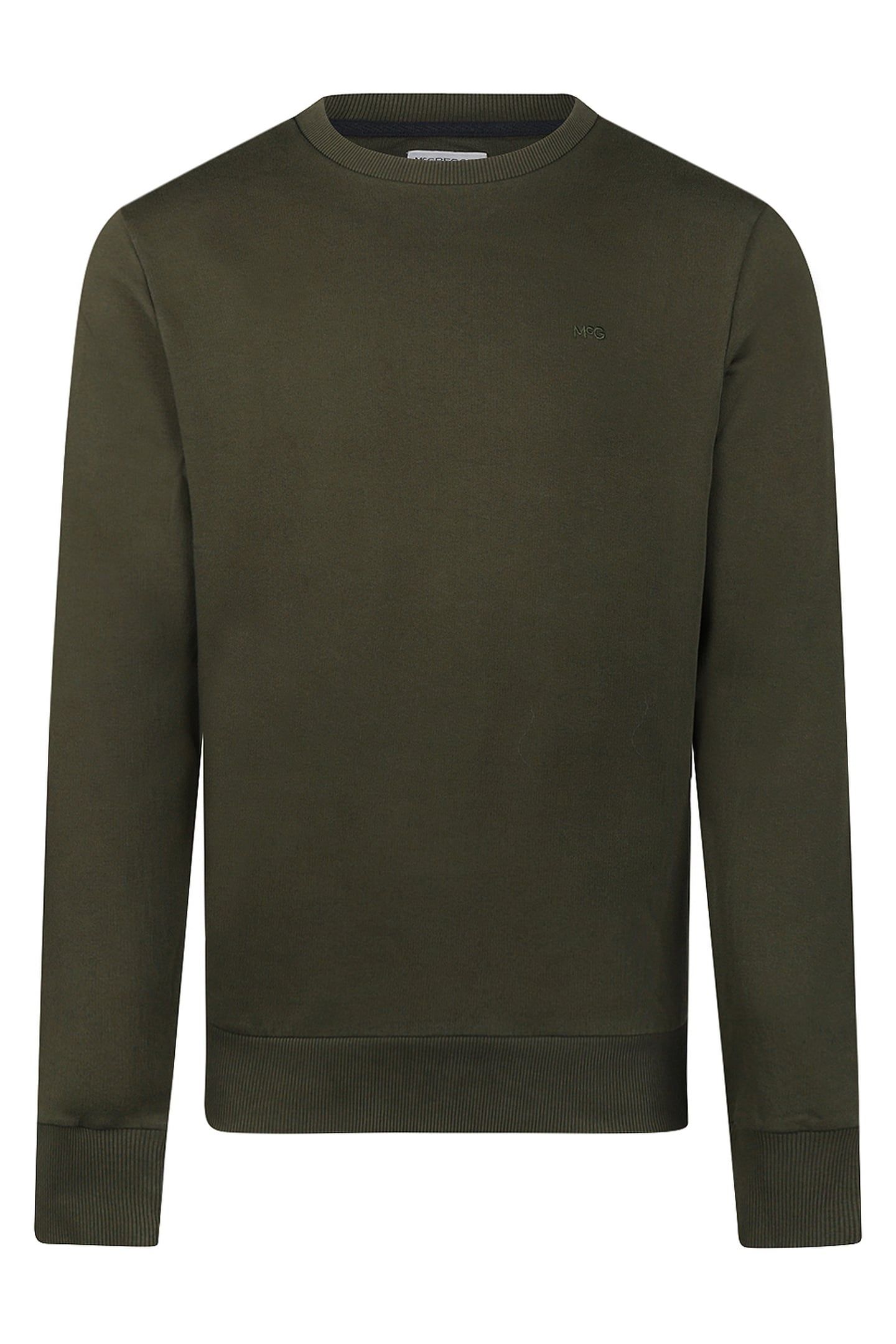 MCG LOGO CREW DARK OLIVE 3