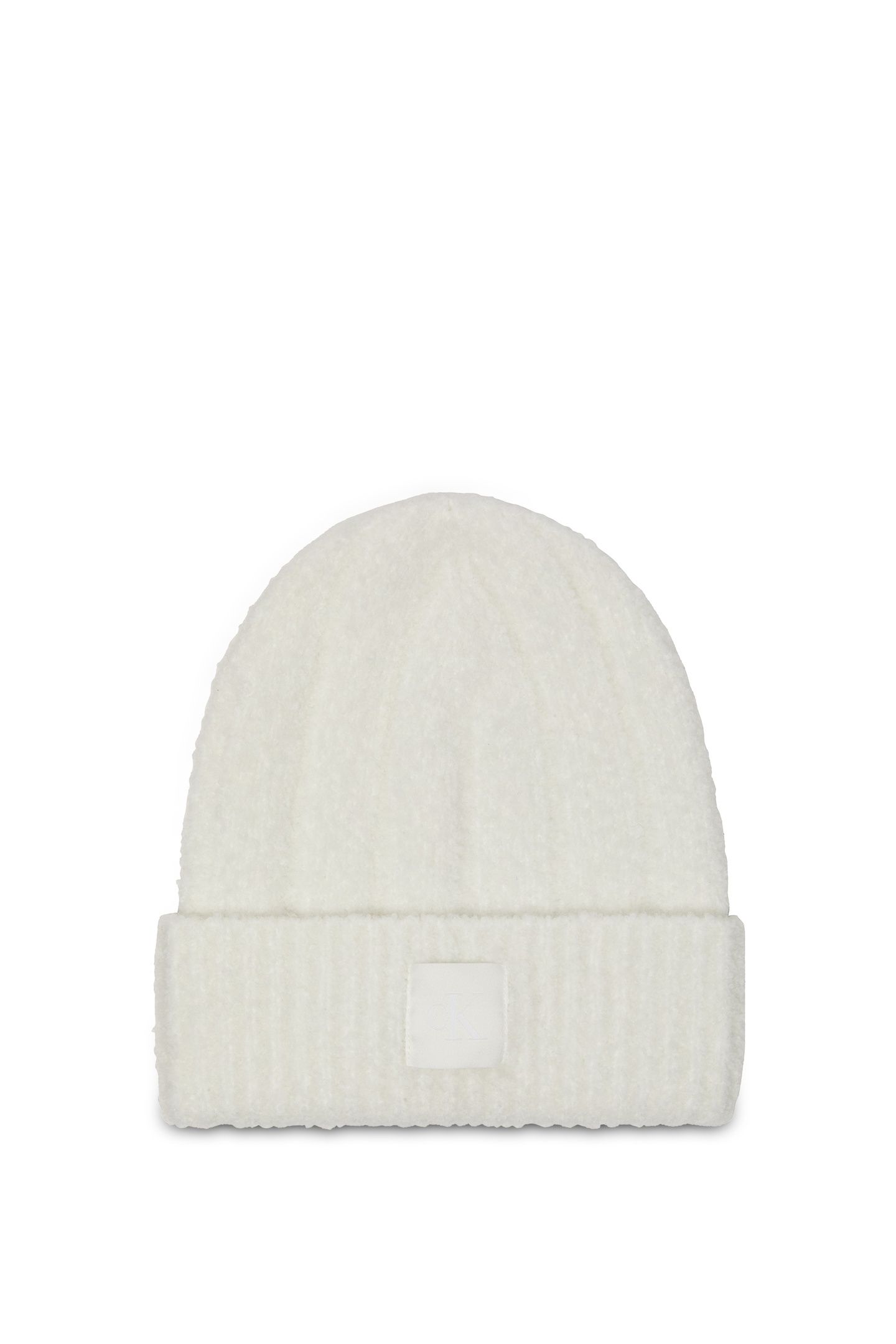 CK PATCH BOUCLE BEANIE LILY WHITE 3