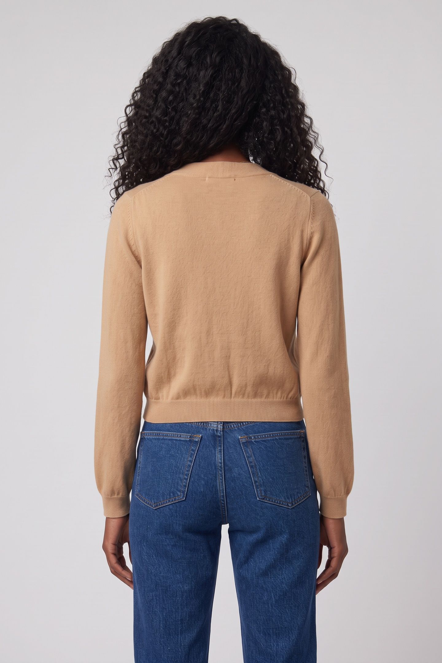 KNITTED JACKET BEIGE 2