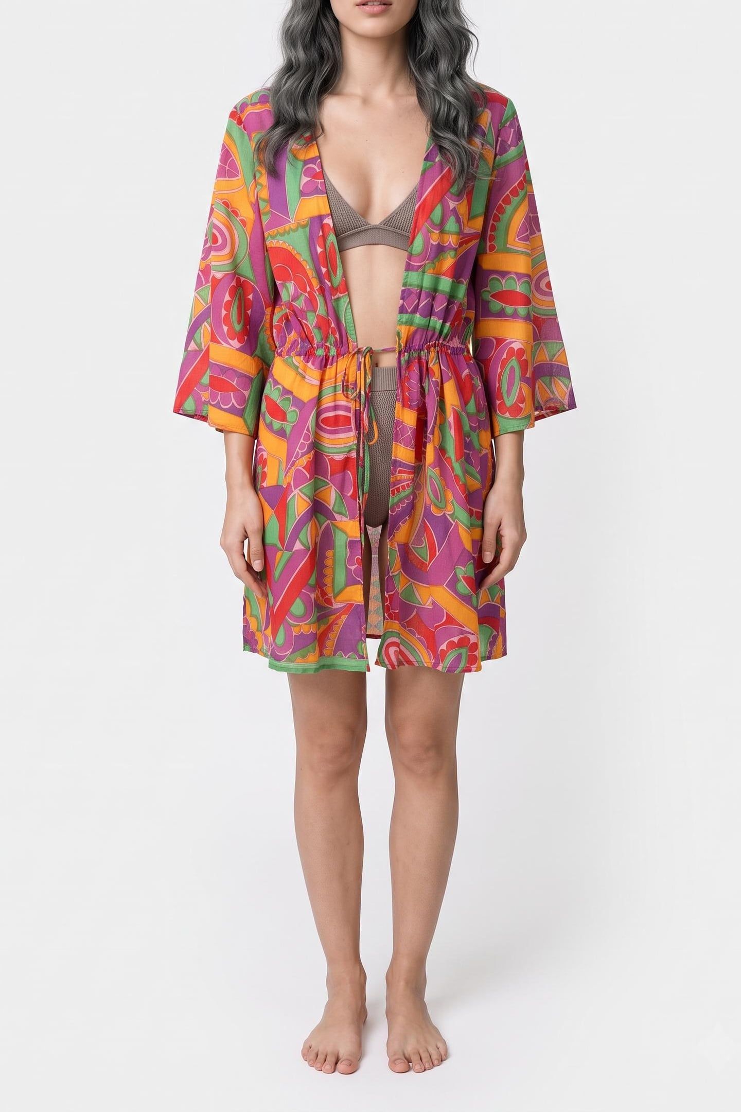 KIMONO FUSCHIA 1