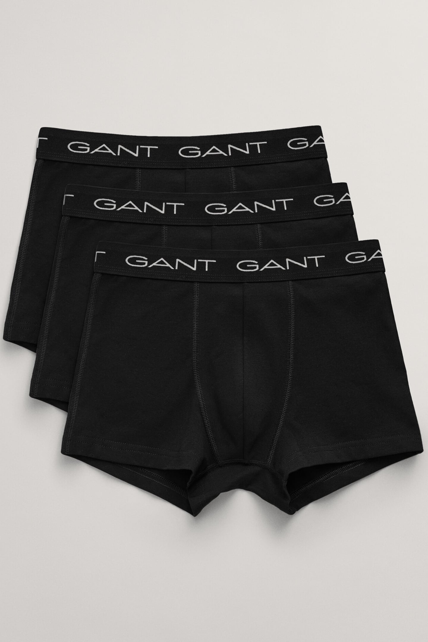 TEEN BOYS TRUNK 3-PACK BLACK 1
