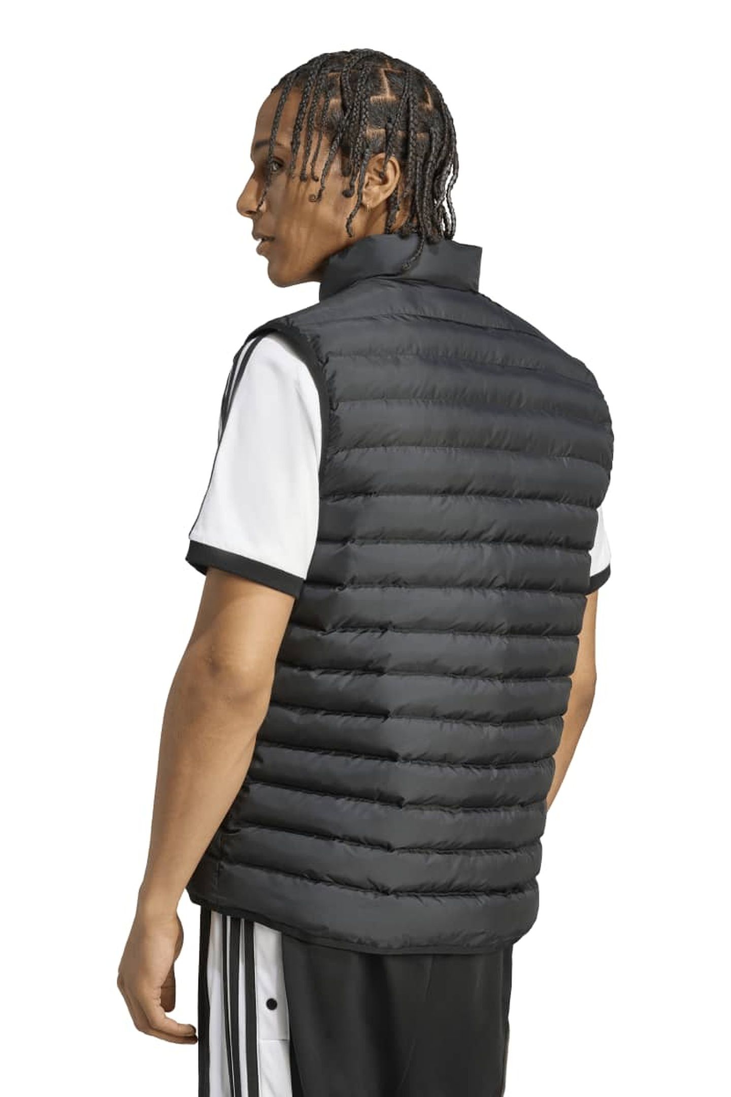 UNISEX PADDED VEST BLACK 2