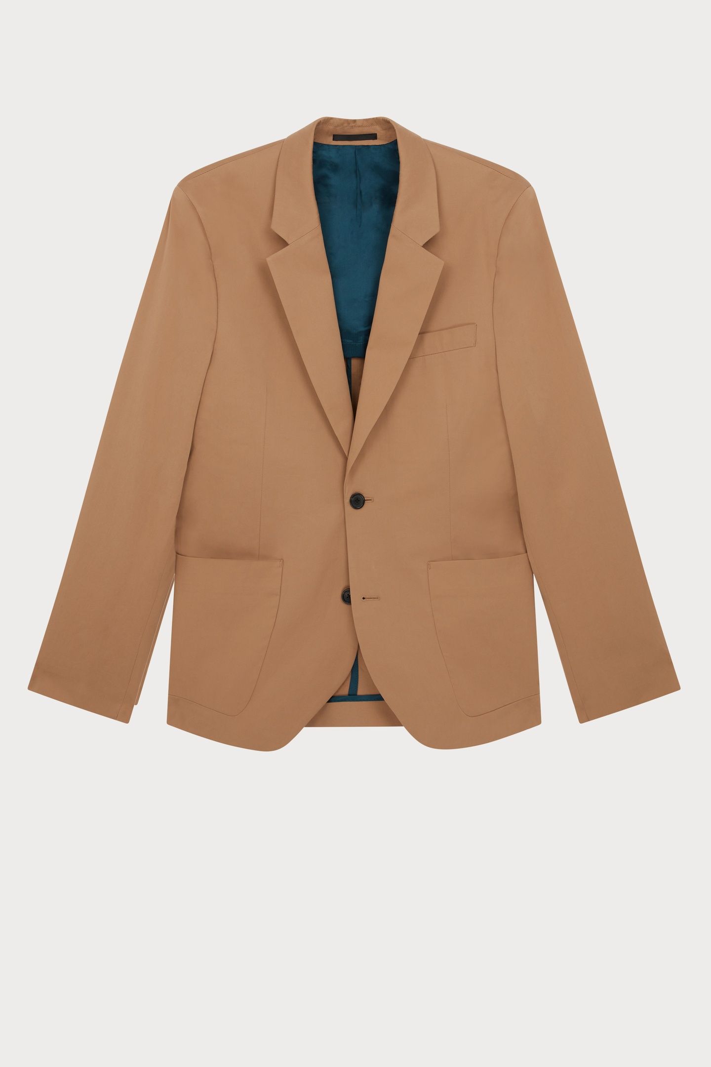 MENS BLAZER BUGGY LINED TAN 1