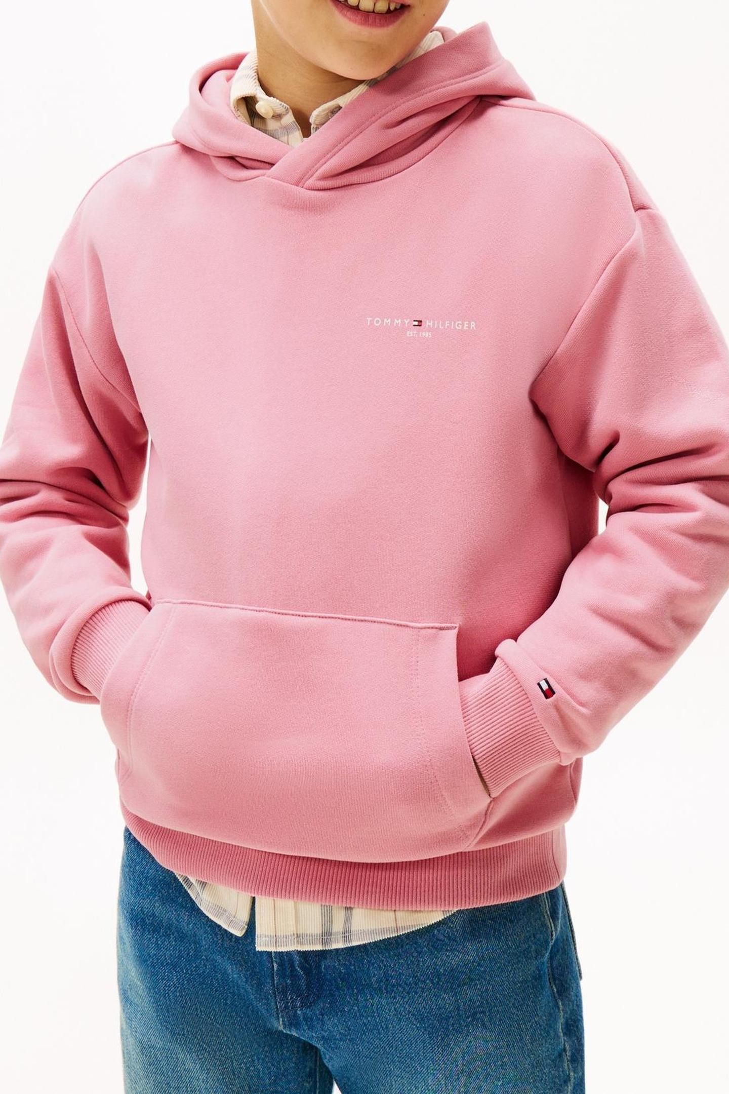 UNISEX MINI CORP HOODIE MYSTIC PINK 4
