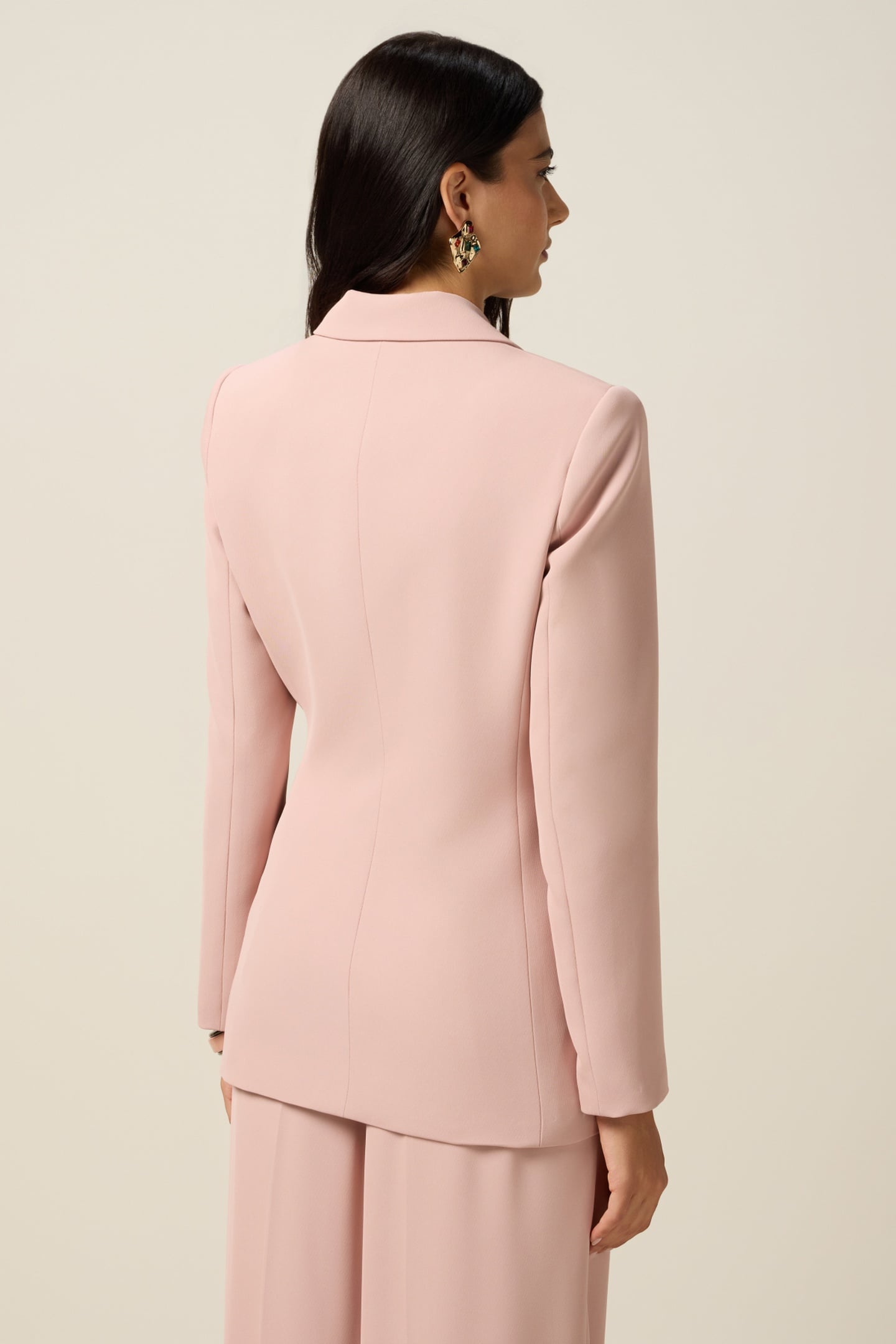BLAZER WITH JEWEL BUCKLE PINK 3