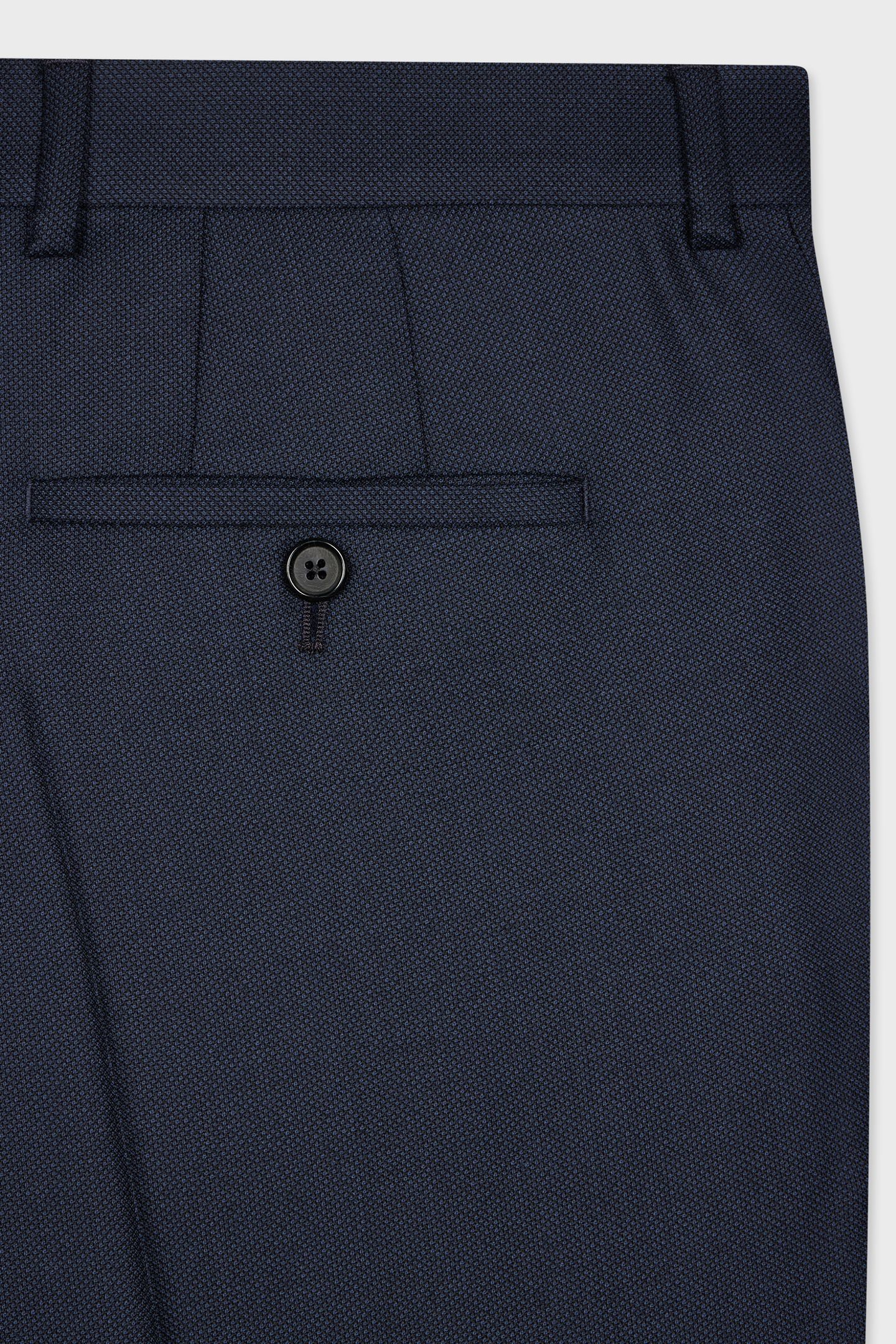 MENS TAILORED FIT 2 BUTTON SUIT VERY DARK NAVY 7