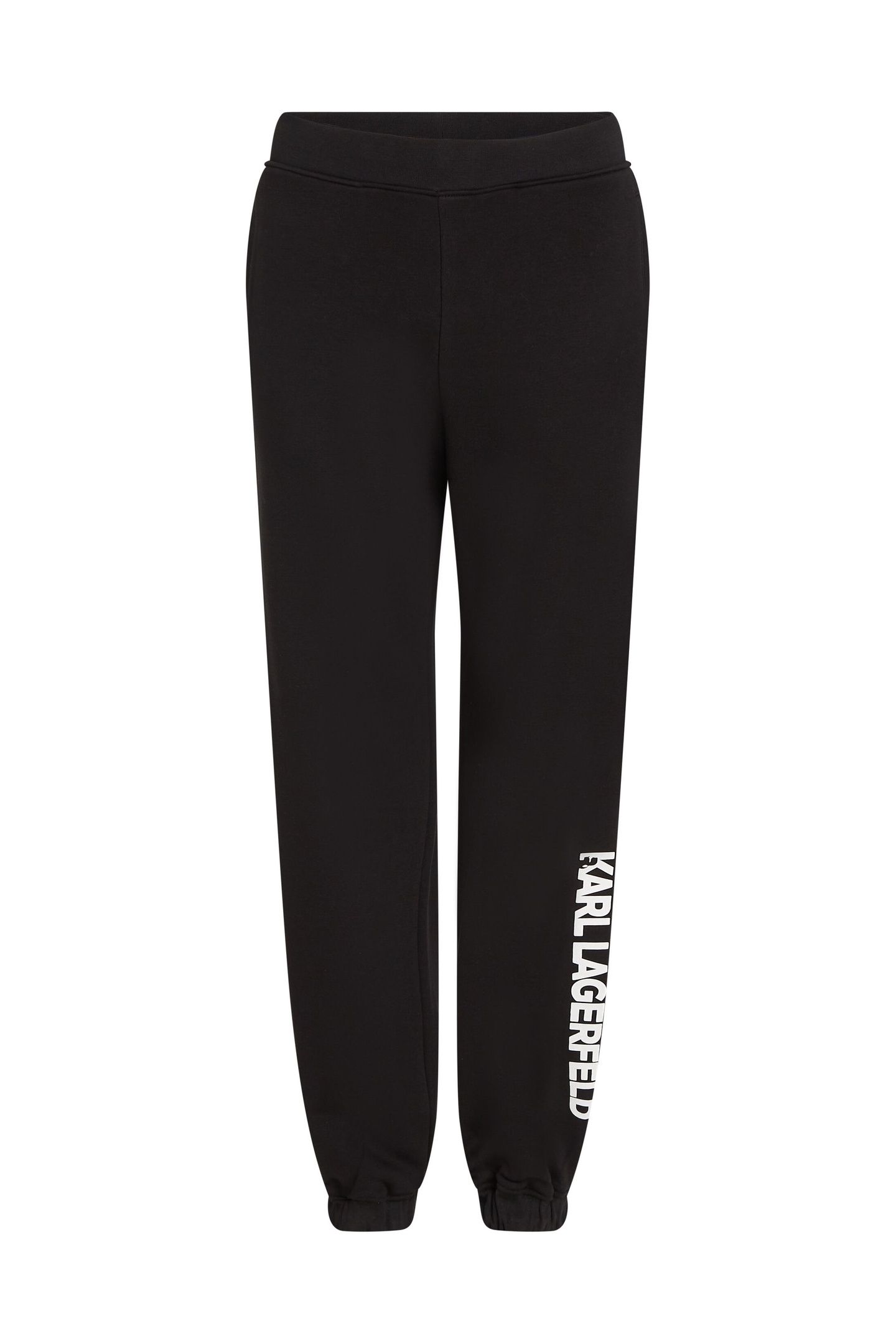 LOGO PIPING SWEATPANTS BLACK 3