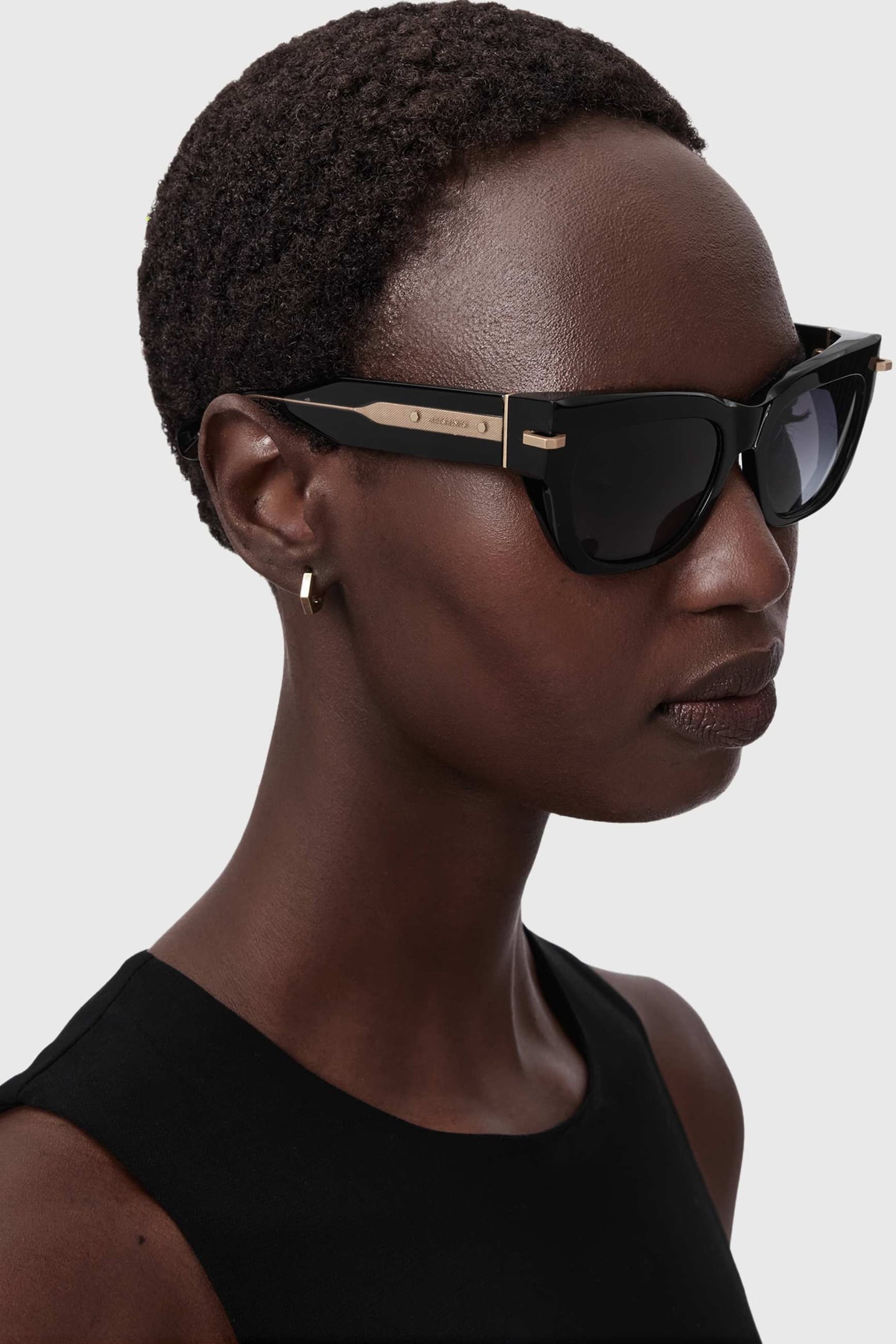 TASMIN SUNGLASSES GLOSS BLACK 1