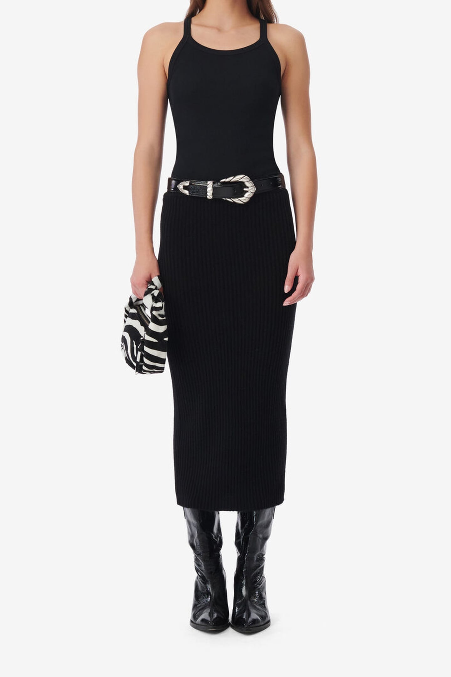 KENLO SKIRT BLACK 1
