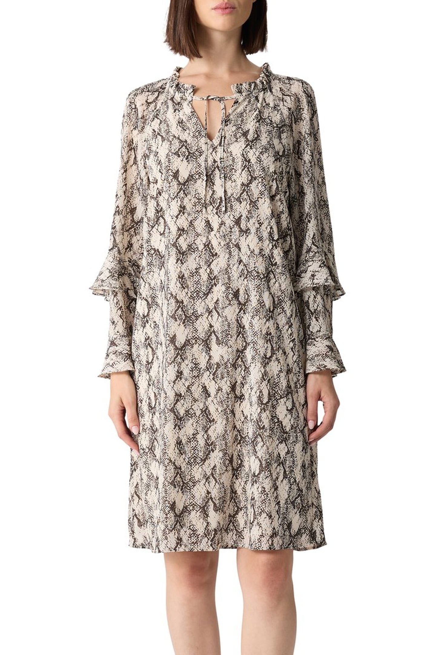 COMMA DRESSES GREY/BLACK 1