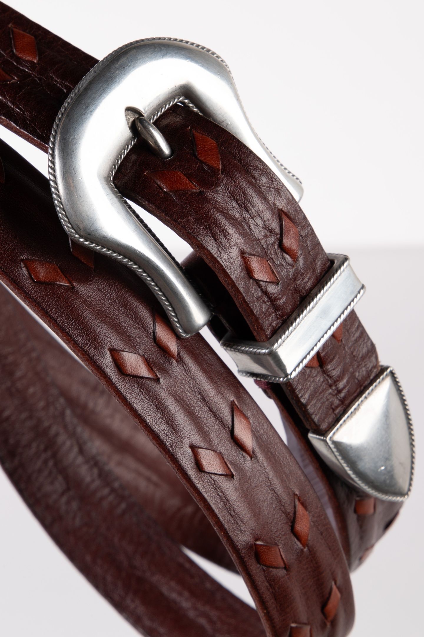 25MM - EASTWOOD ROPER BELT SMOKED PAPRIKA 3
