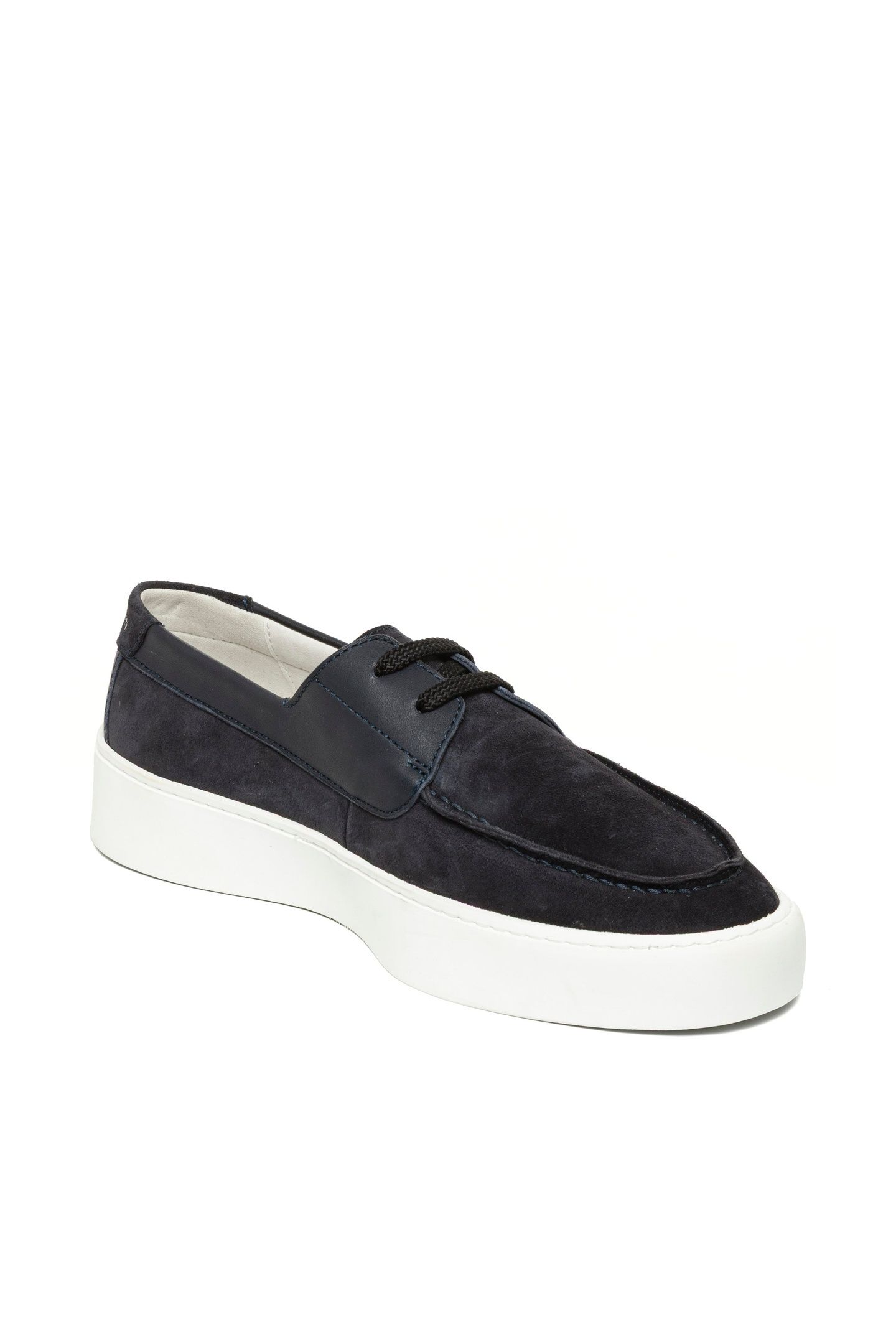 LEEWAY CASUAL SHOES NAVY SUEDE 2