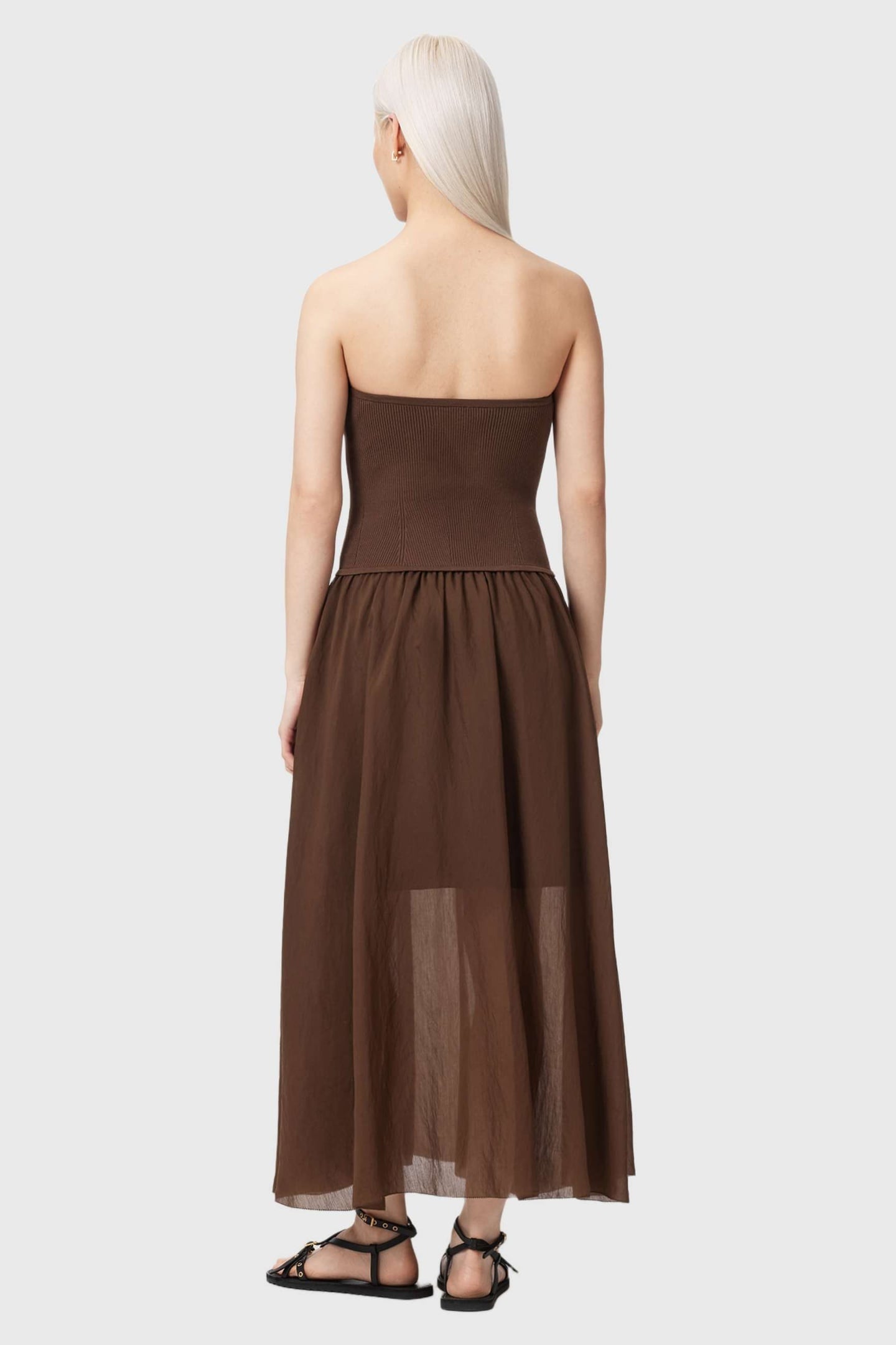 TEGAN DRESS PENNY BROWN 4