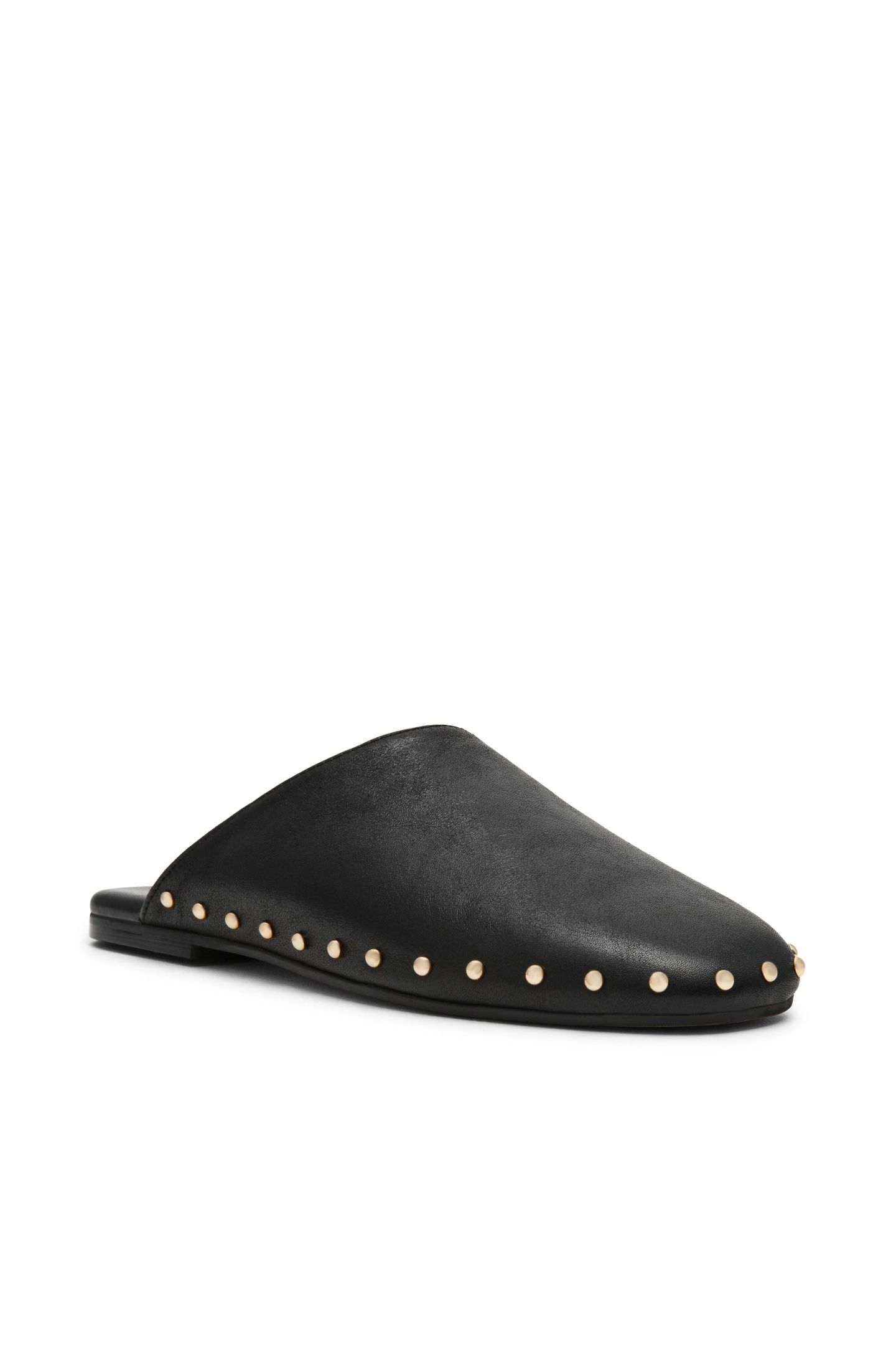 PEARSON FLAT SHOES BLACK LEATHER 2