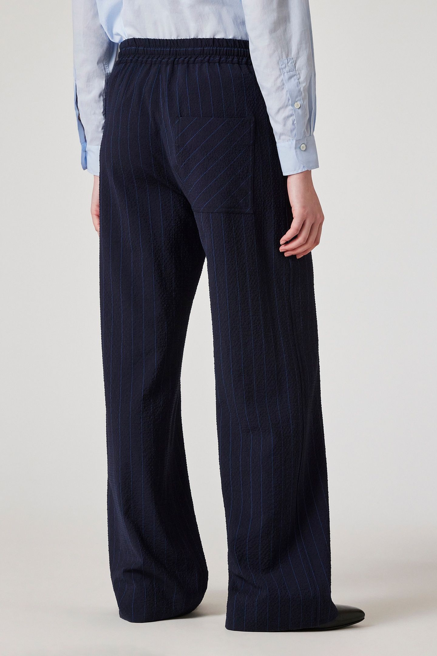 WOMENS TROUSERS VERY DARK NAVY 3