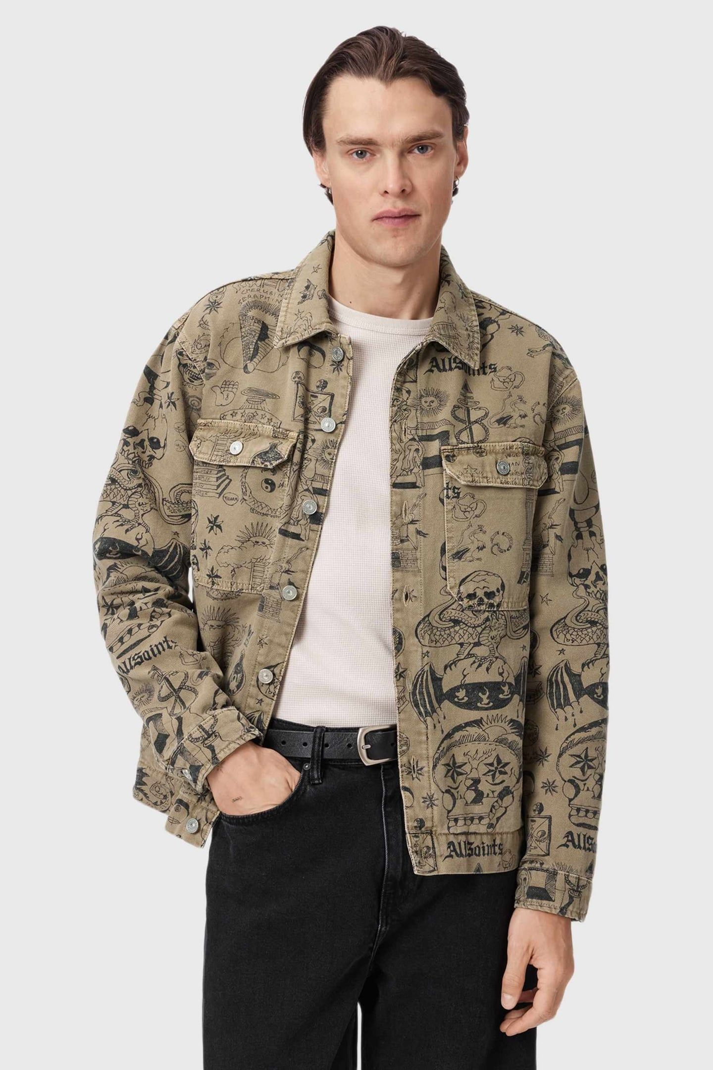 SHERB CANVAS SHACKET SAND BROWN 3
