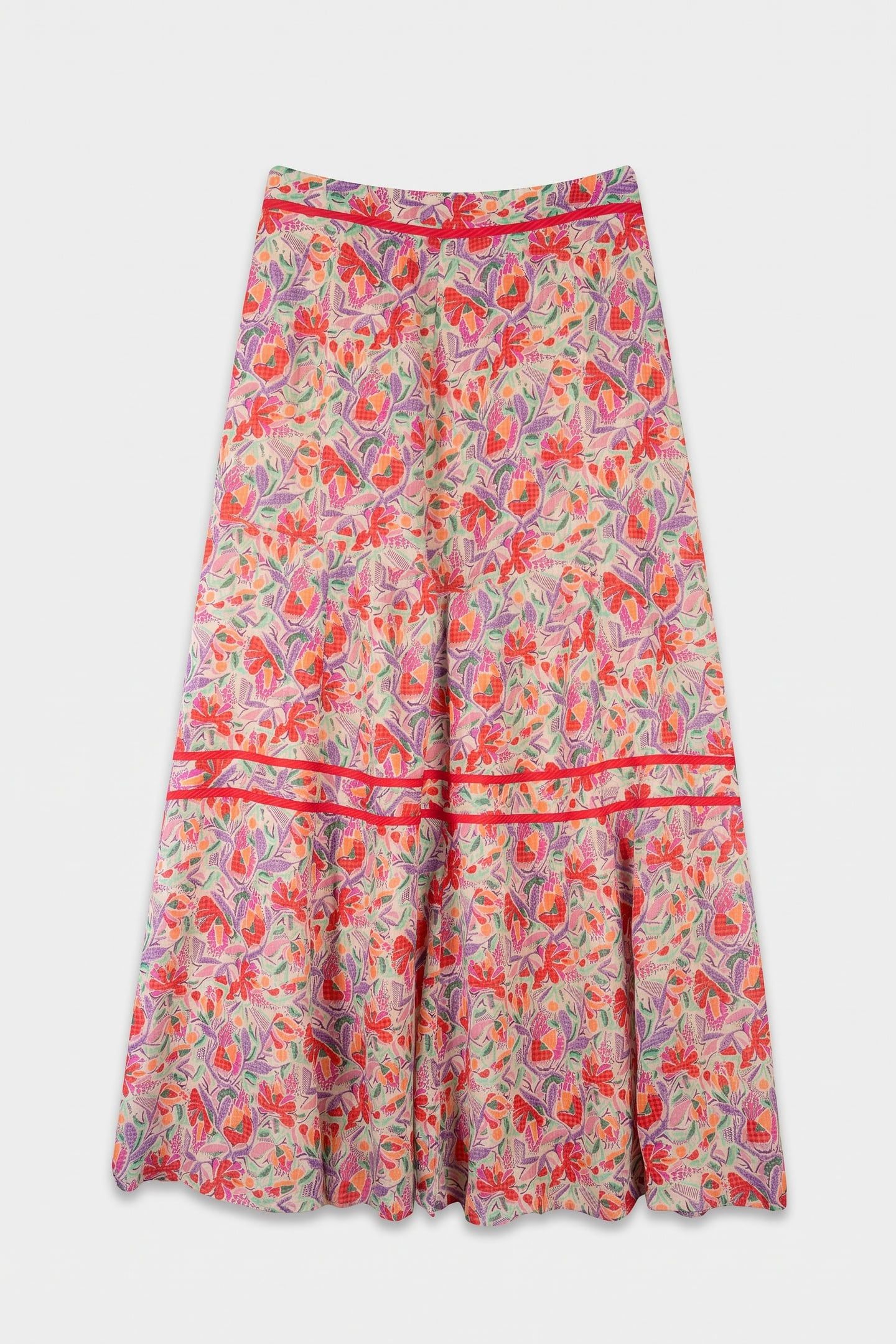 LONG SKIRT ECRU 3