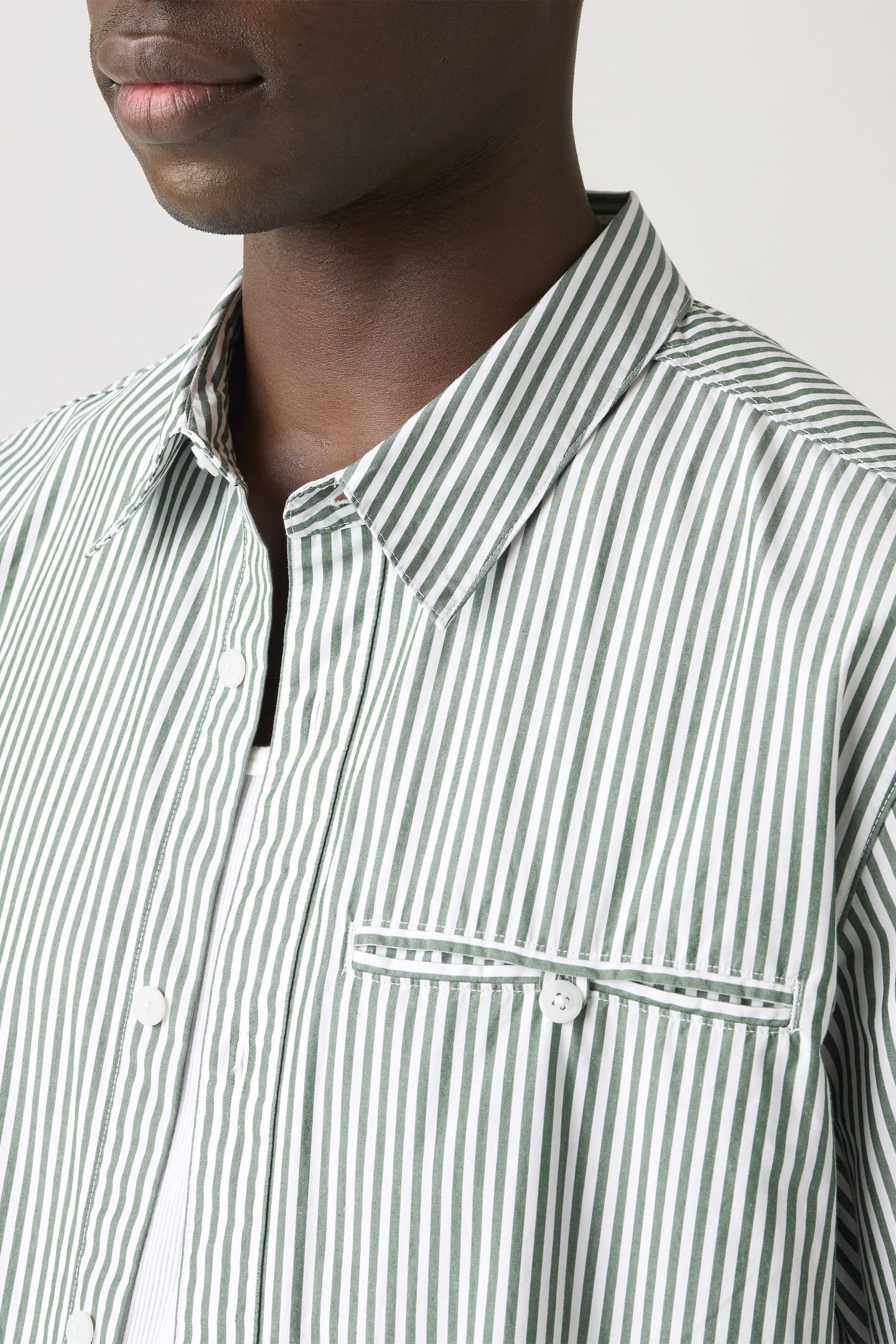 SHORT SLEEVE ZANDT CROPPED SHIRT 5