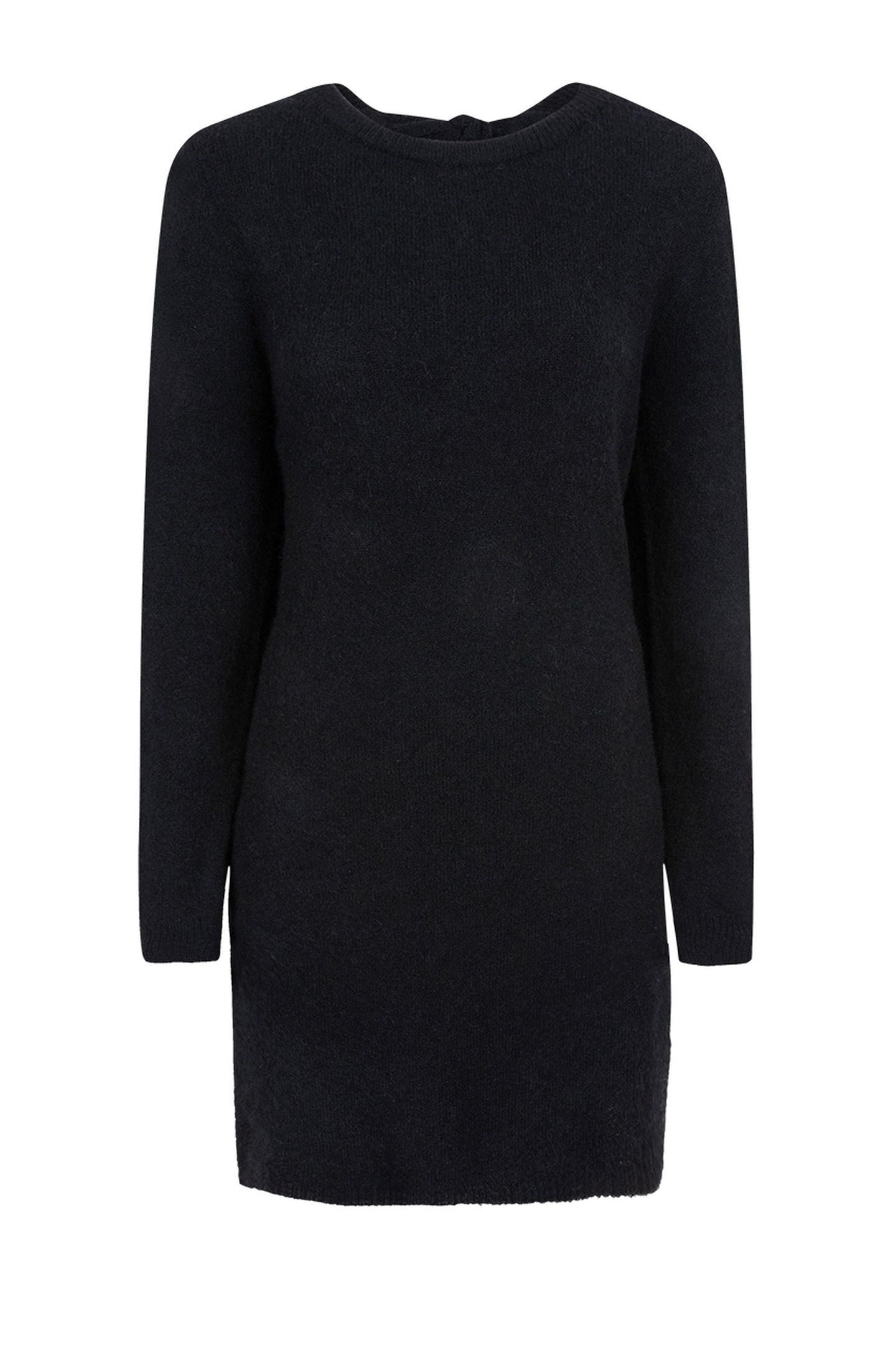 DANTE6-SIENNA KNITTED BOW DRESS RAVEN 3