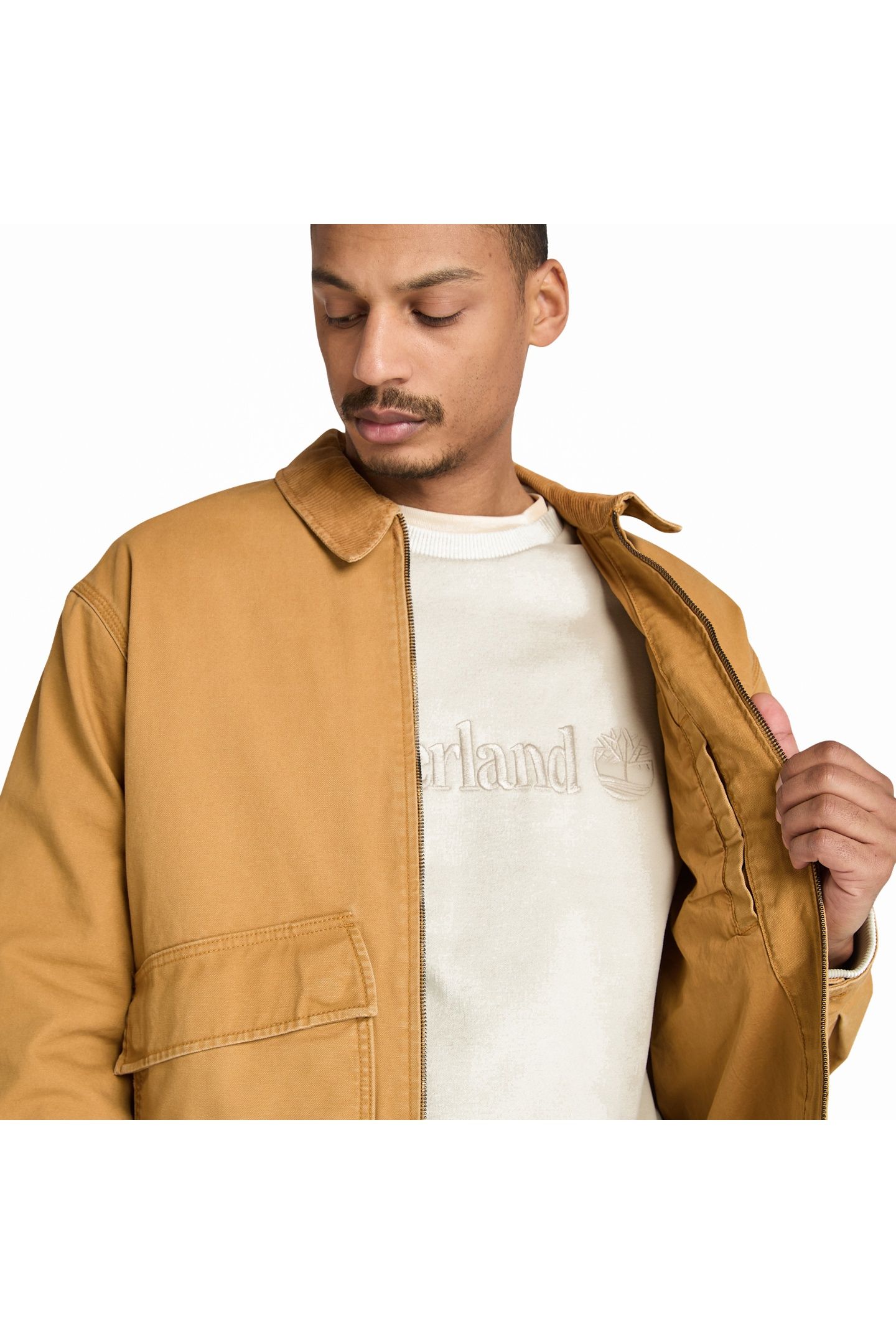 STRAFFORD WASHED CANVAS JACKET WHEAT 5