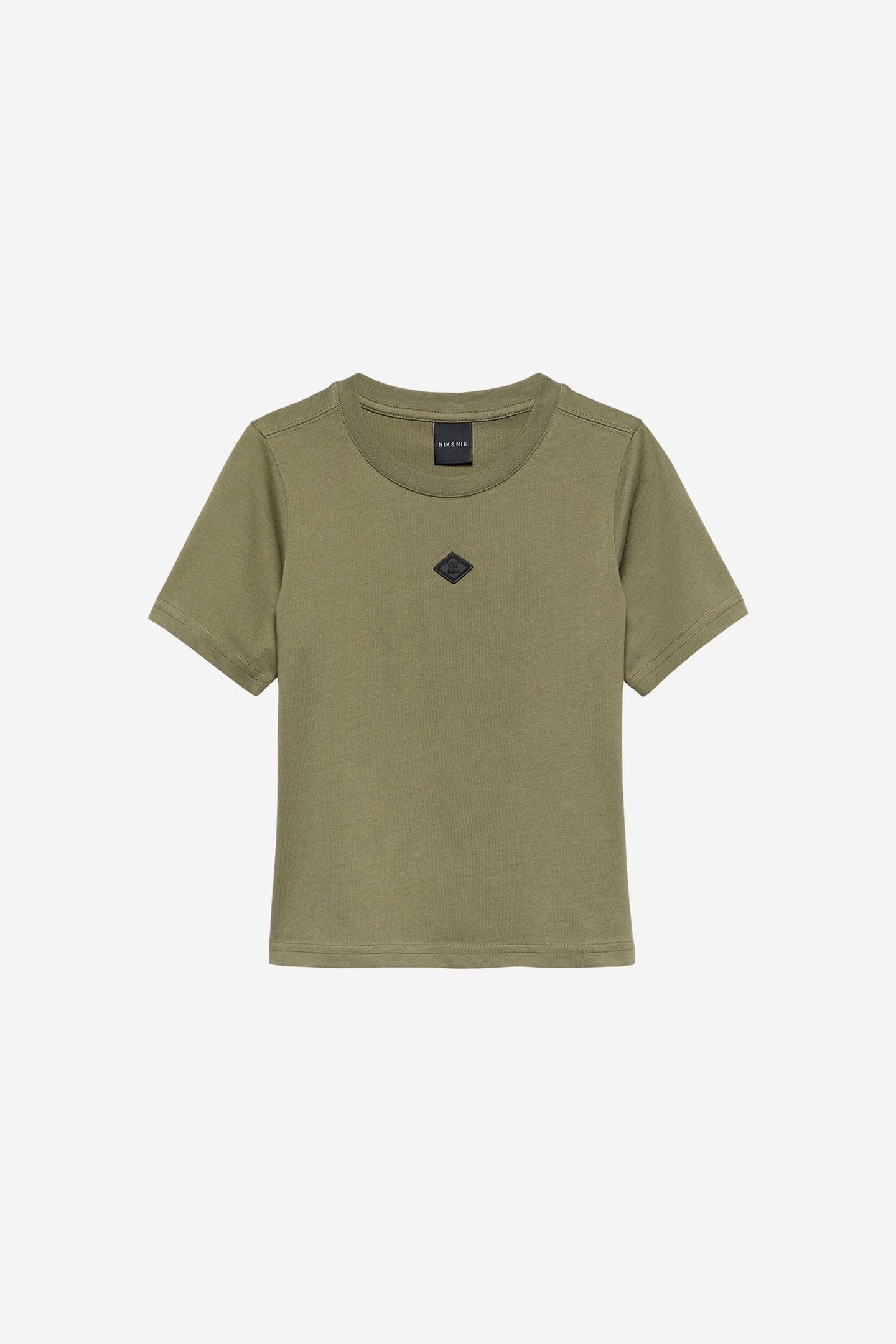 DERYA T-SHIRT BRONZE GREEN 1