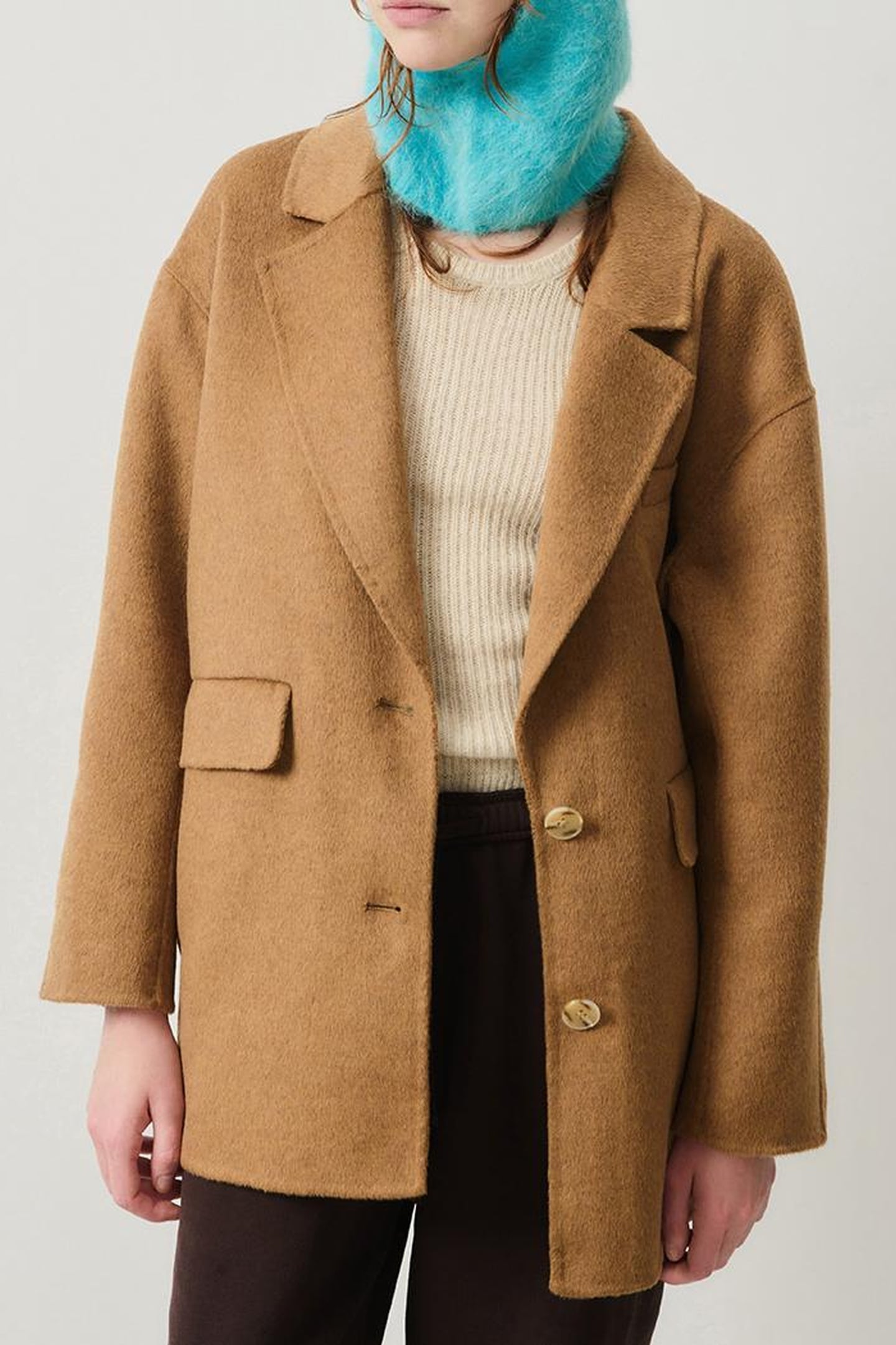 DADOULOVE-C COAT CACAHUETE CHINE 5
