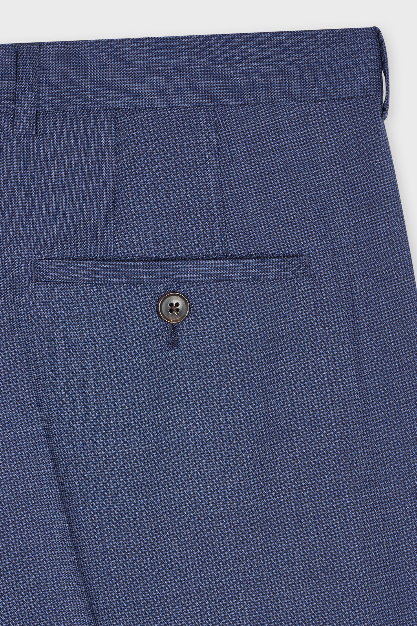 MENS TAILORED FIT 2 BUTTON SUIT INKY BLUE 7