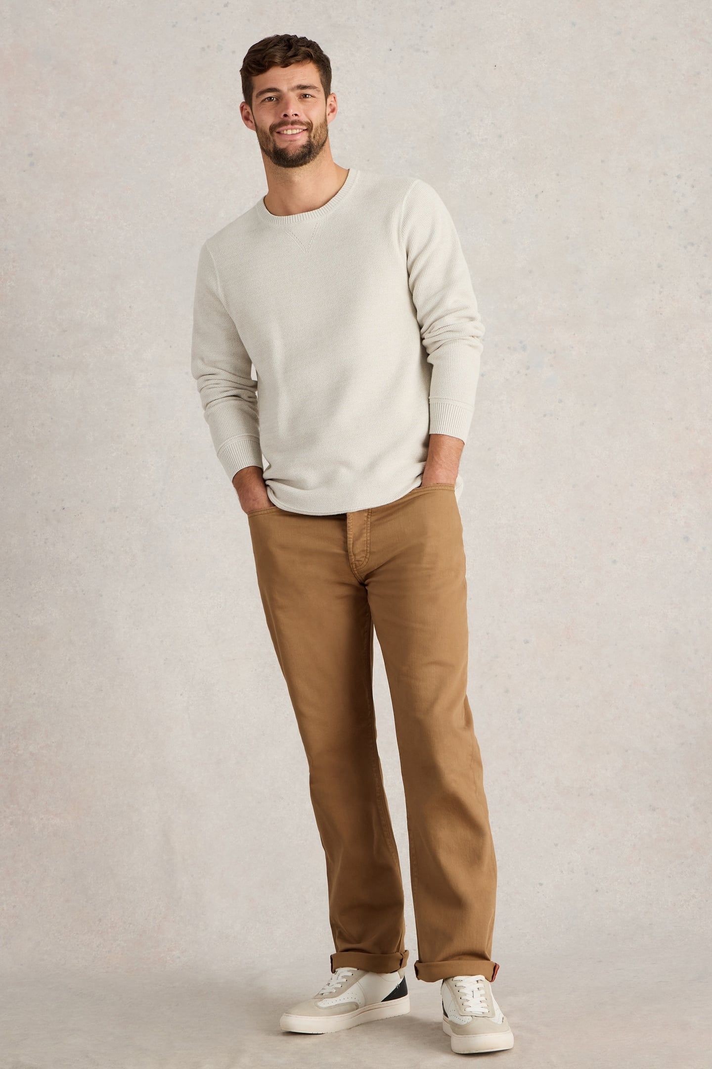 EASTWOOD GARMENT DYE JEAN MID TAN 1