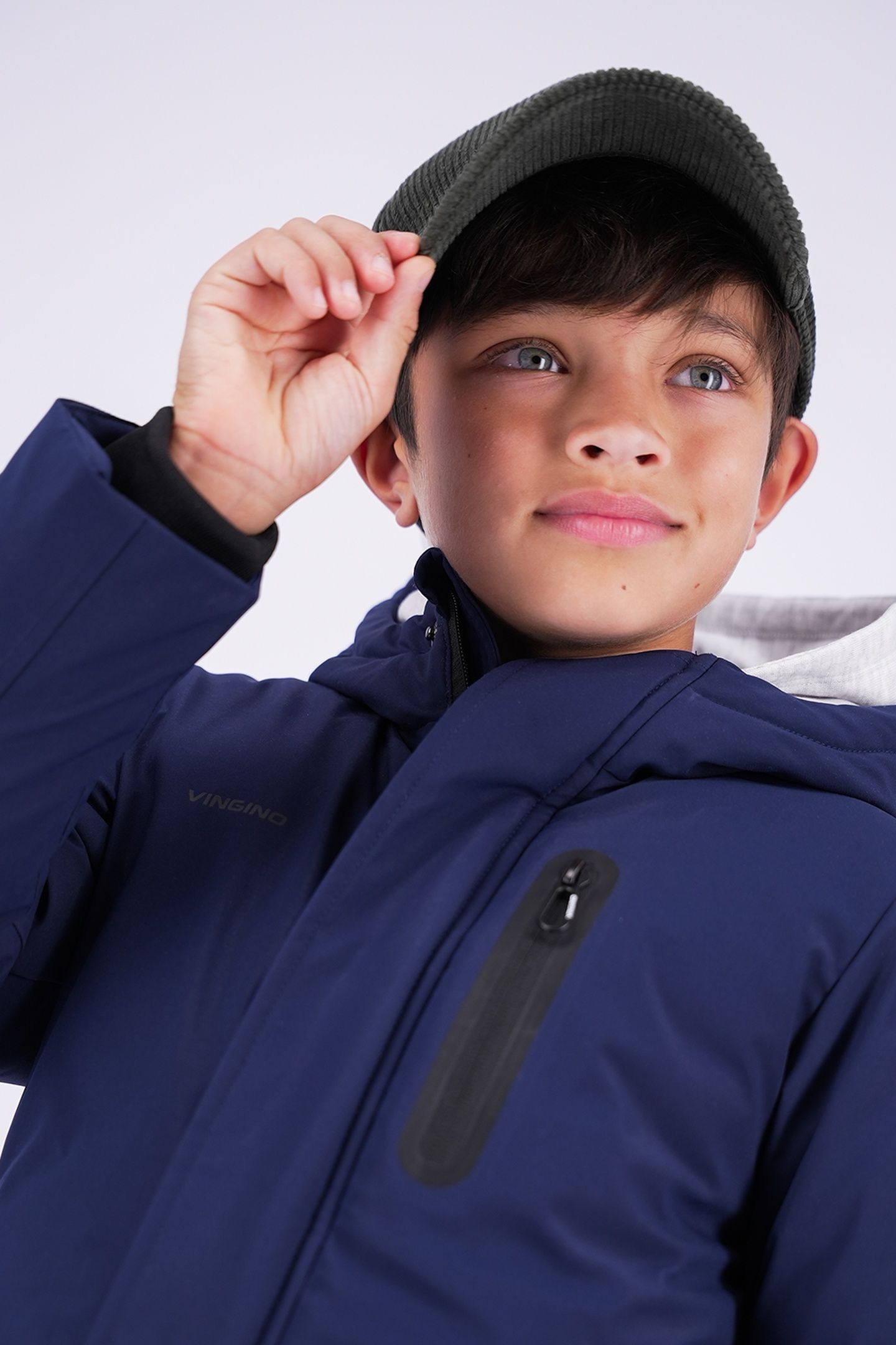 BOYS TELDO JACKET OUTDOOR DARK BLUE 3