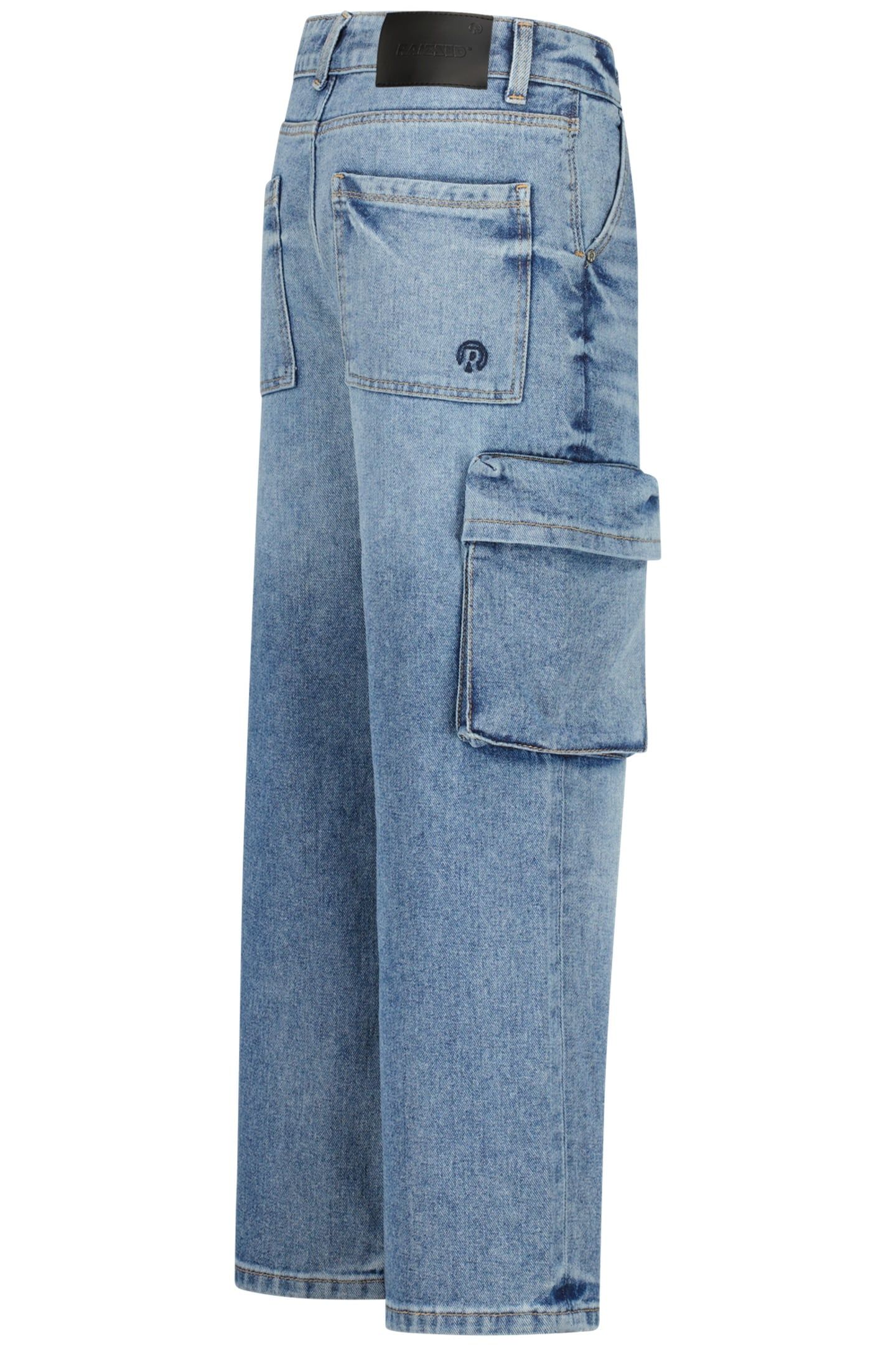 BOYS HANOI CARGO JEANS VINTAGE BLUE 2