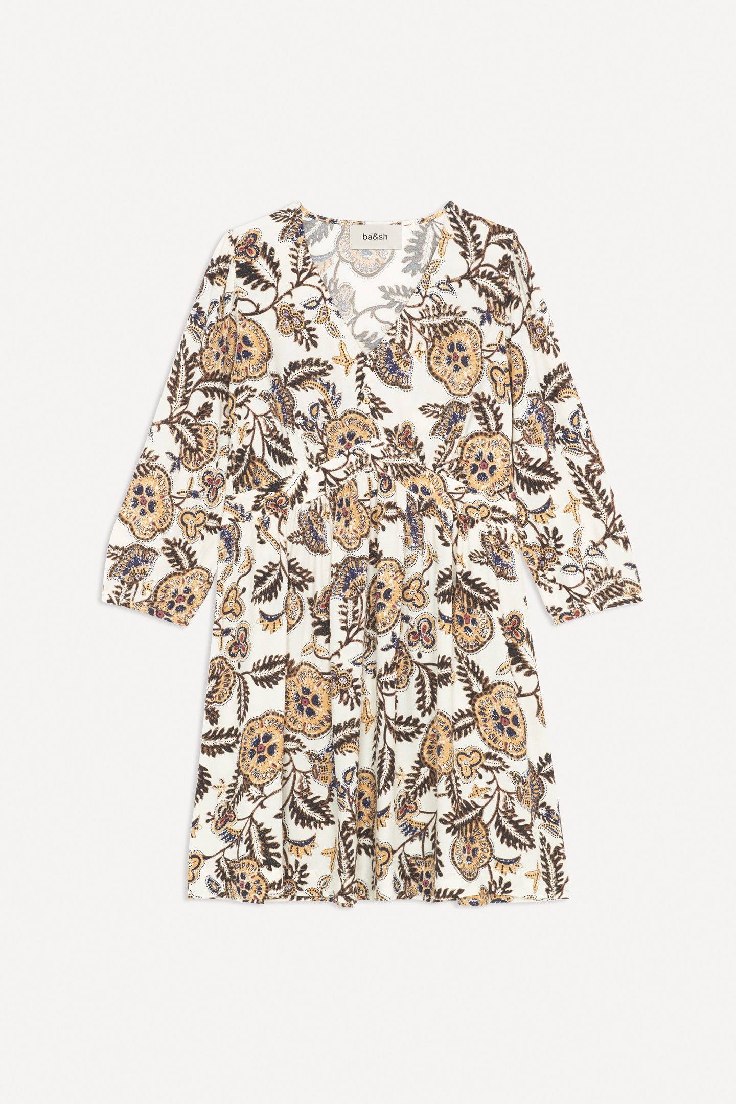 MINI DRESS ECRU 3