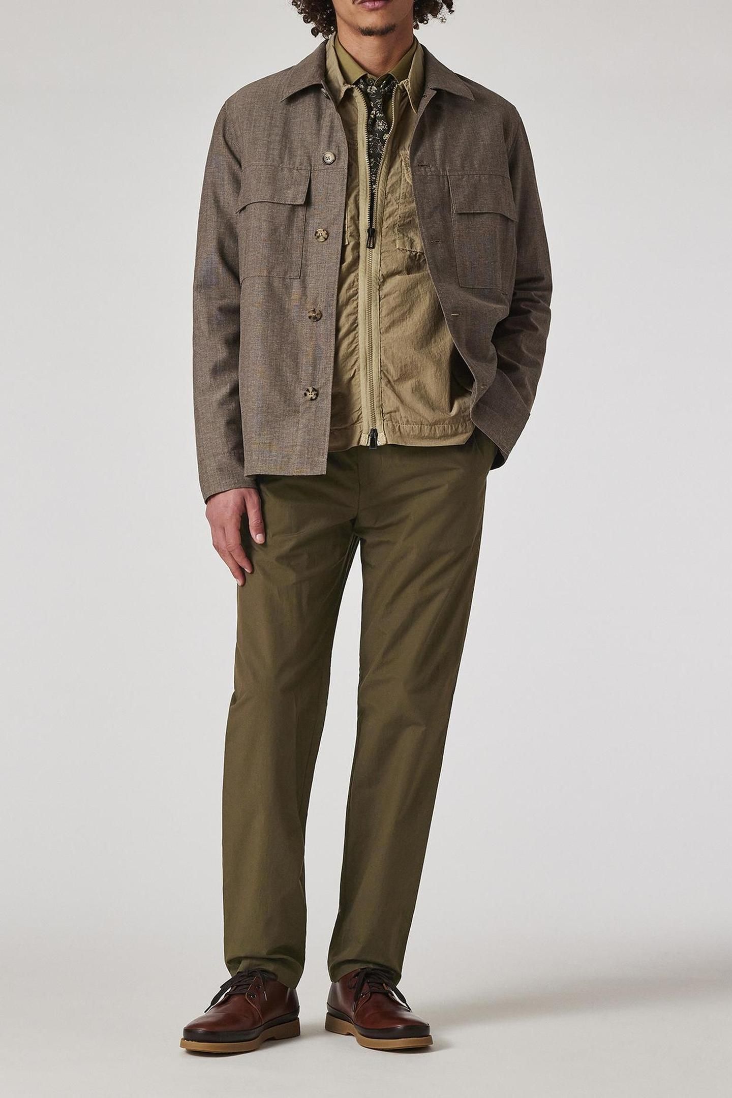 MENS TROUSER MILITARY GREEN 2