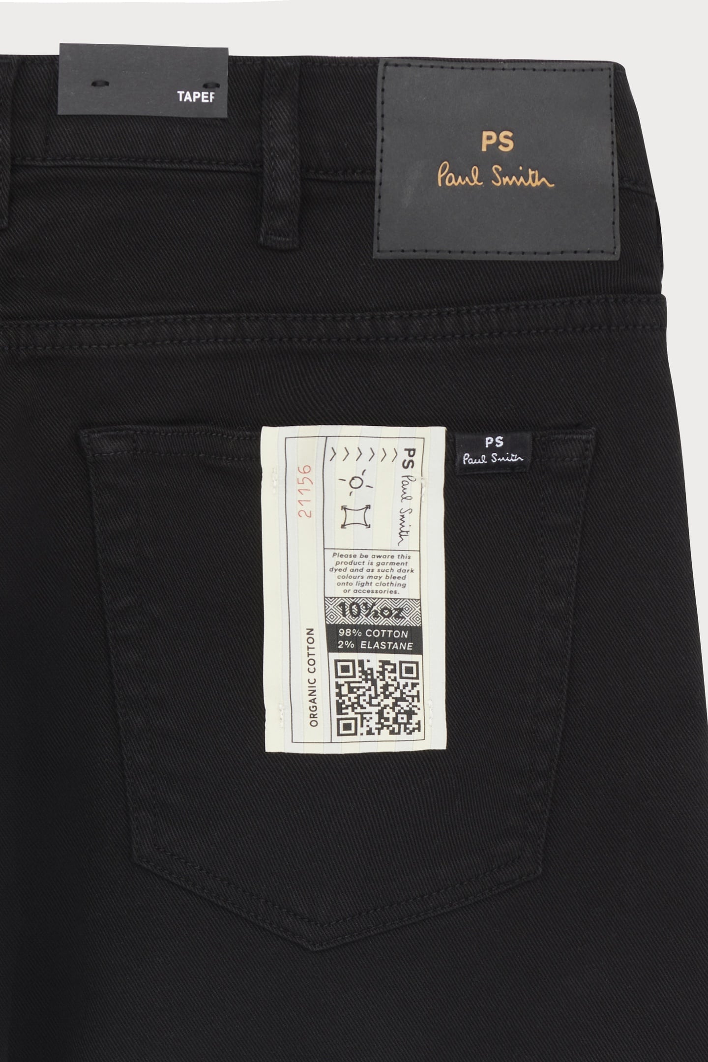 MENS TAPERED FIT JEAN BLACK 3