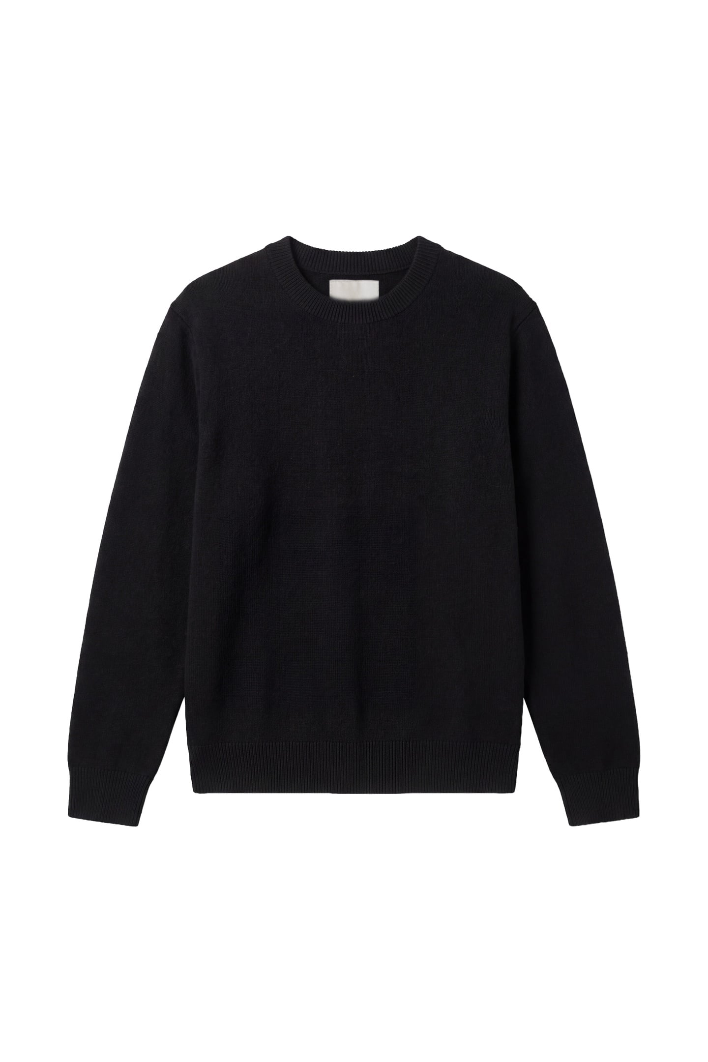 LS COZY WOOL CREWNECK BLACK 4