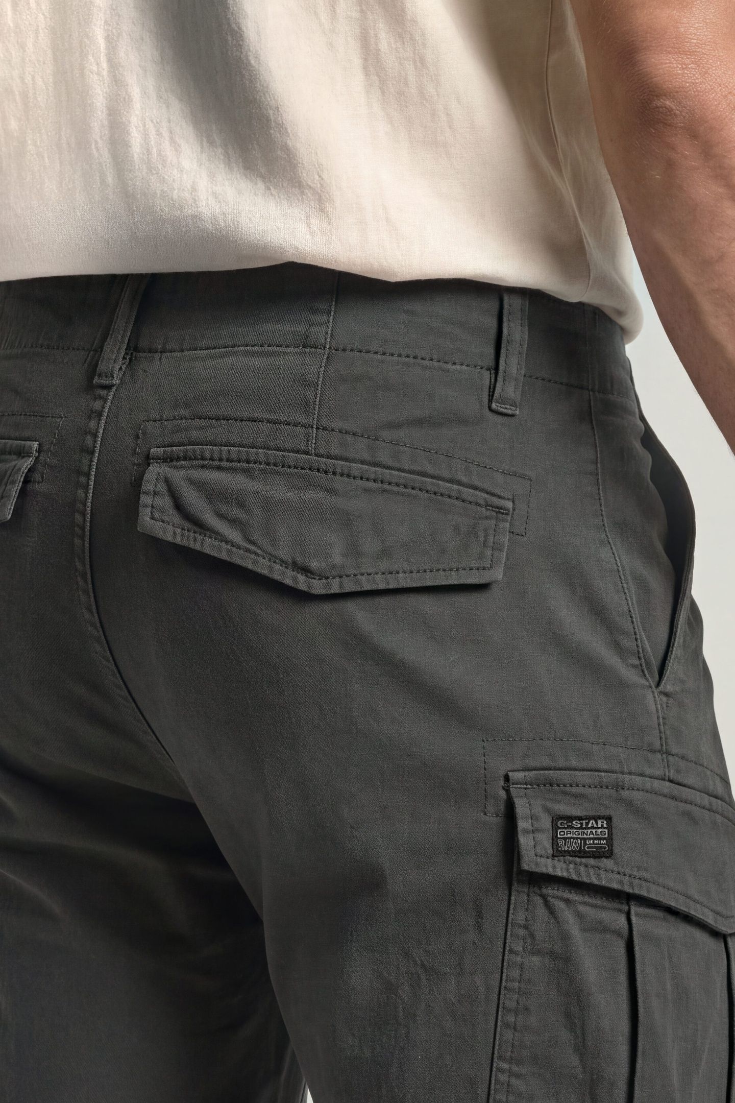CARGO 3D REGULAR TAPERED GREY 5