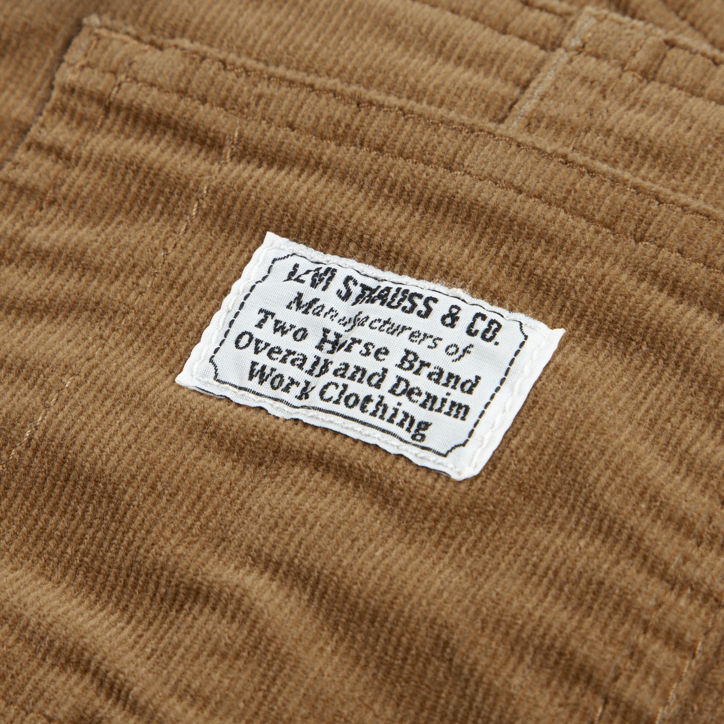 UNISEX CORDUROY OVERALL RODEO BROWN 4