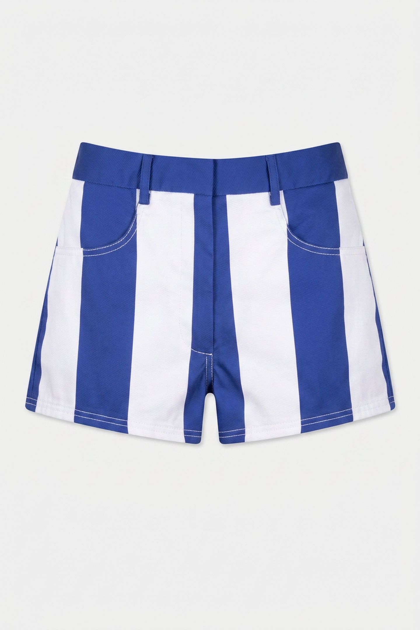 NAUTICAL STRIPED SHORTS BLUE 3