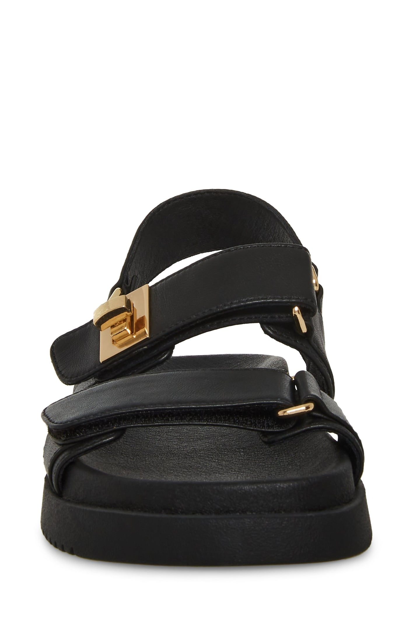 MONA SANDALS BLACK LEATHER 3