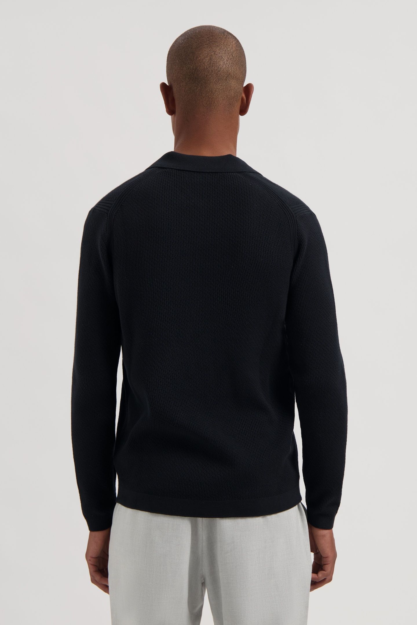 DS_KOSTAS LONGSLEEVE POLO BLACK 3