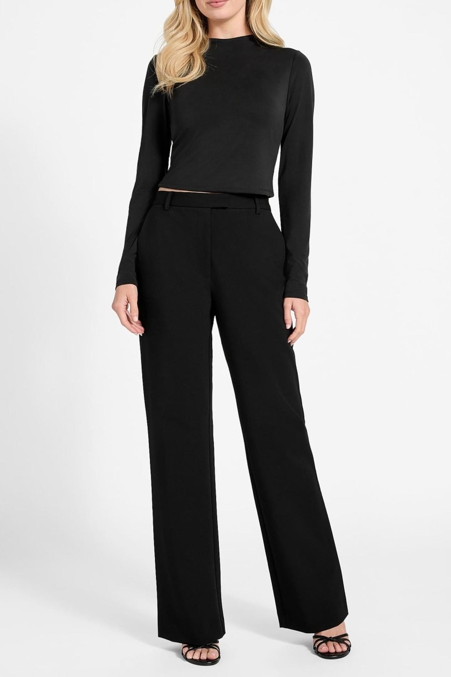 EMY STRAIGHT PANT JET BLACK A996 3