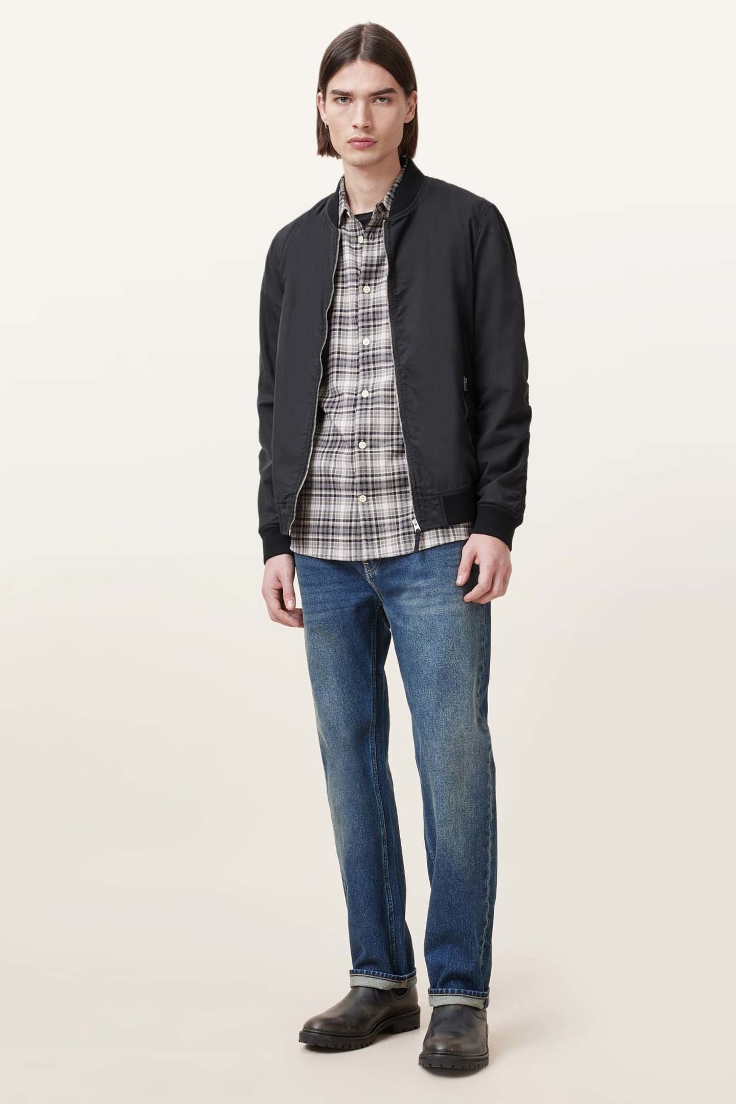BASSETT BOMBER BLACK 1