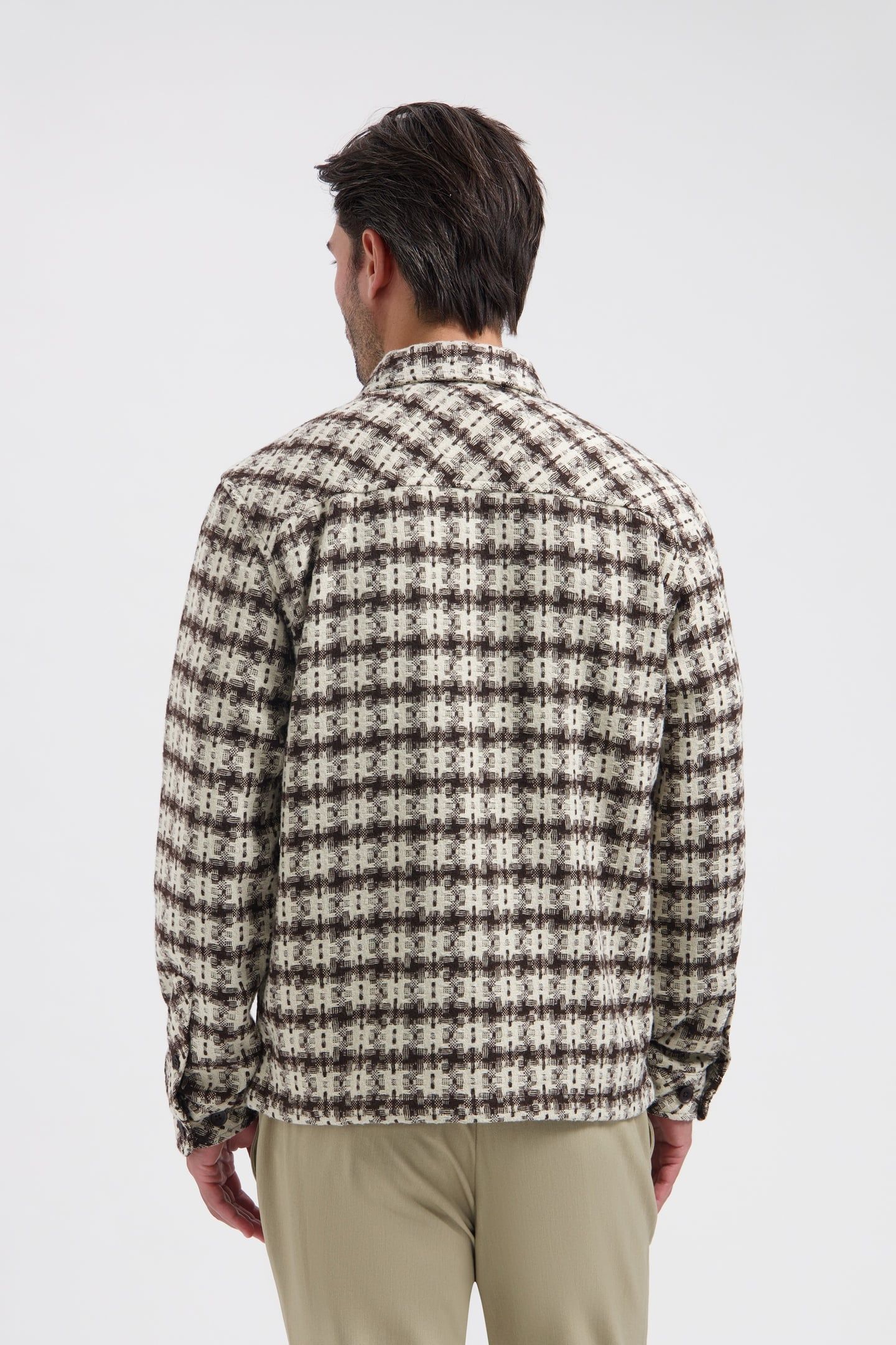 DS_LINO TC OVERSHIRT DK. BROWN DK. BROWN 3