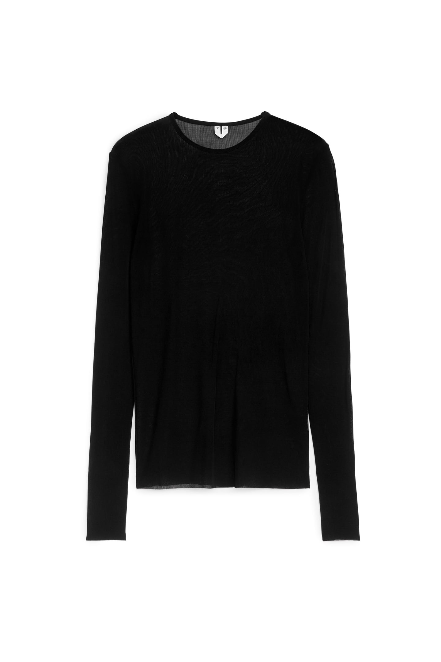 MILA SILK RIB LS BLACK 3